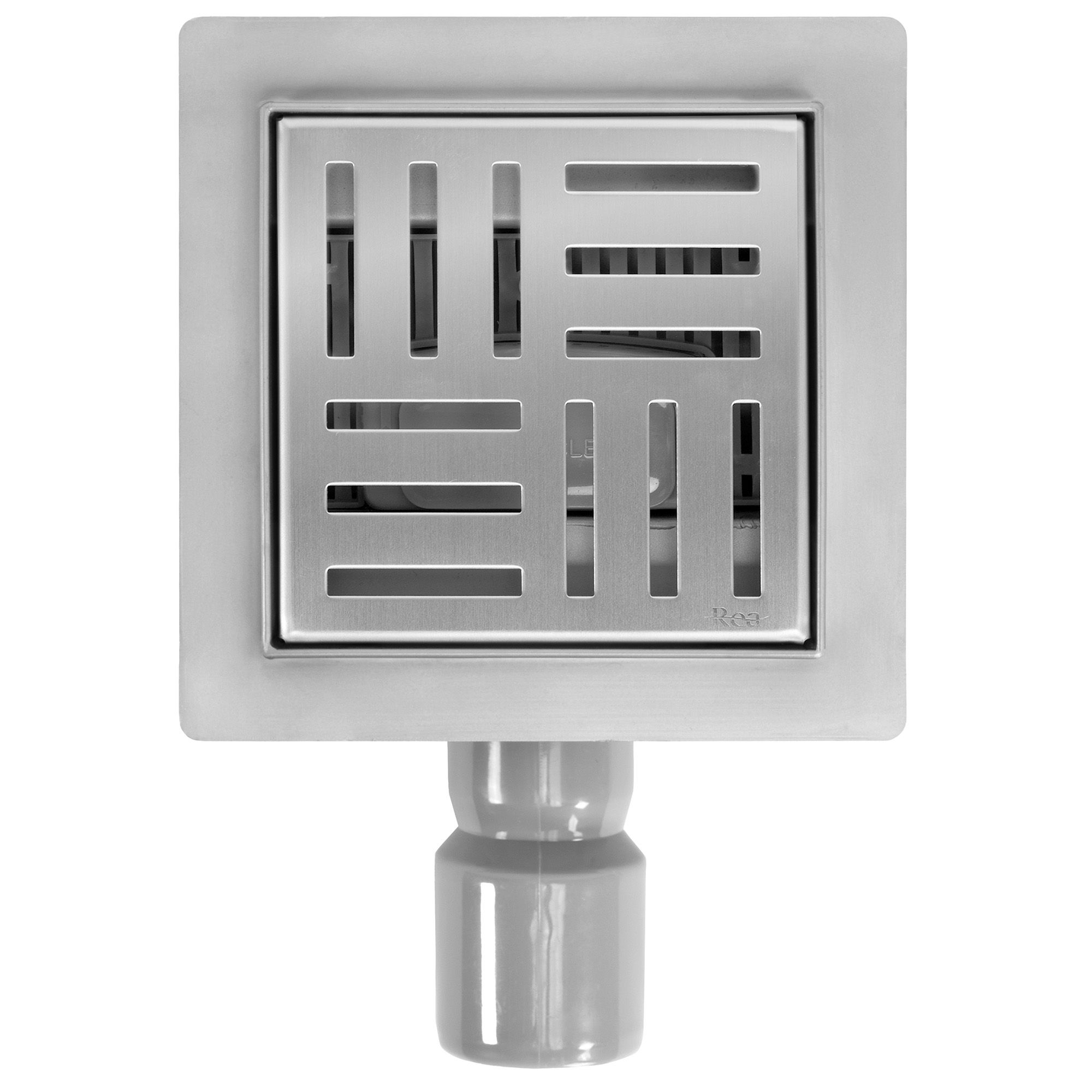Rea Cross, nerezový odtokový žľab 120x120 mm, oceľová, REA-G6200