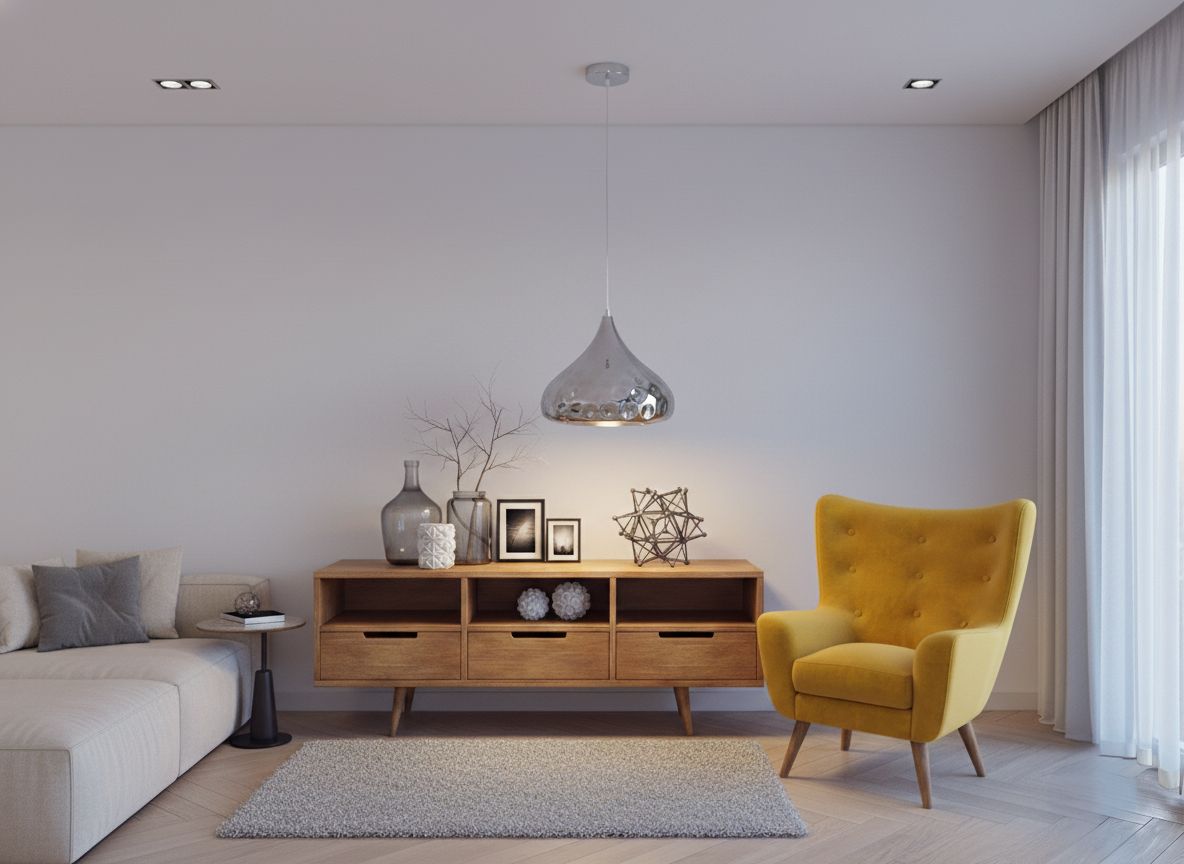 Toolight, závesná zrkadlová lampa 1xE27 APP272-1CP, strieborná, OSW-00877