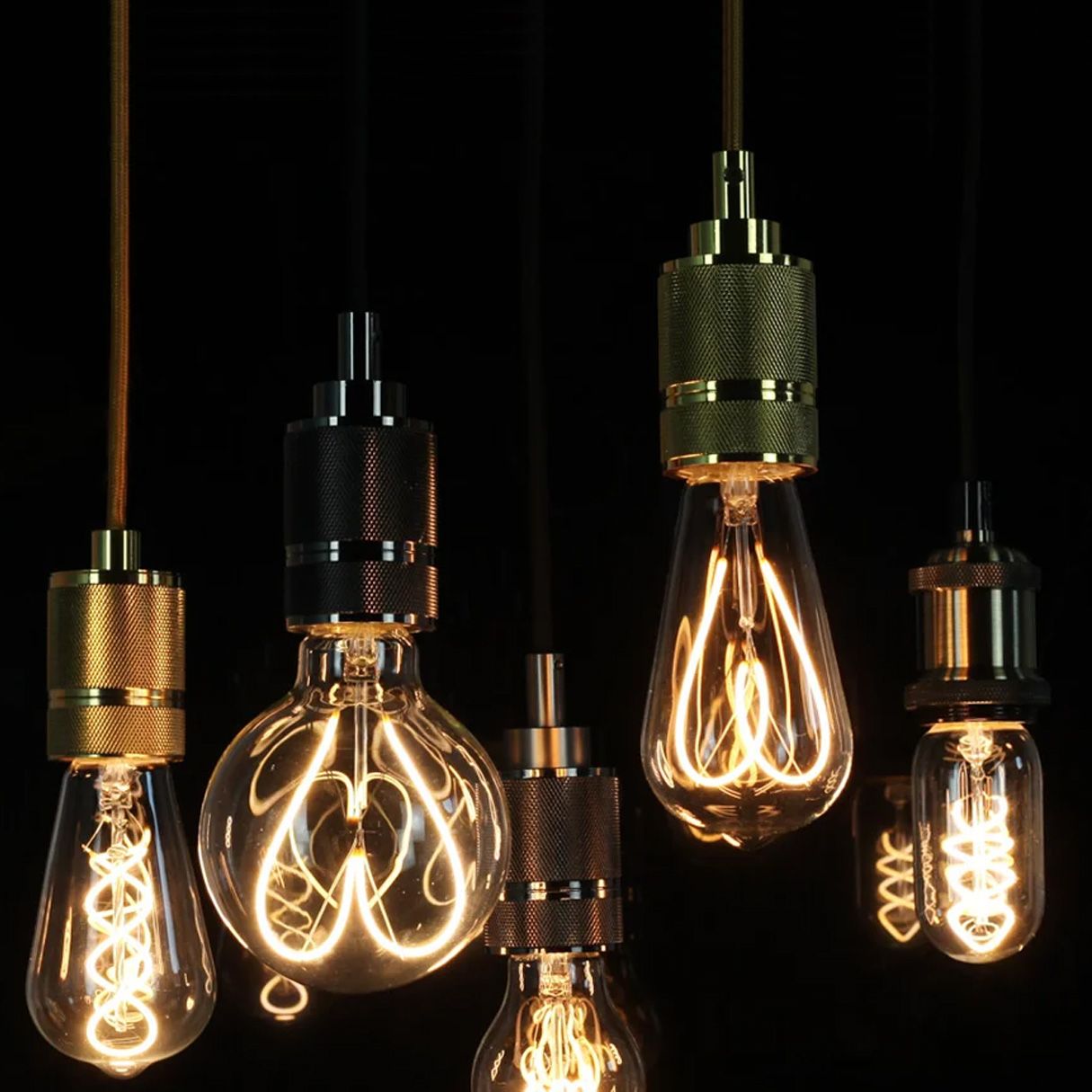 Toolight, závesná stropná lampa 1xE27 APP342-1CP, čierna, OSW-08409