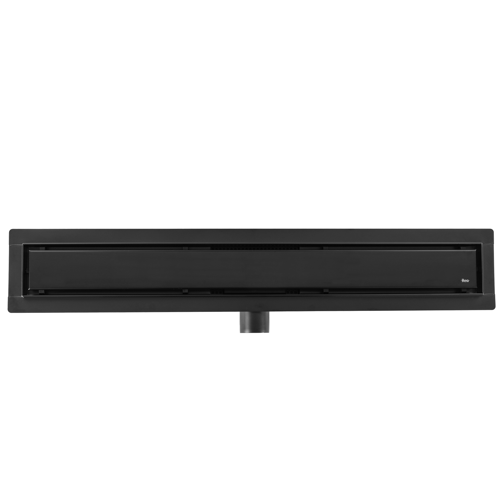 Rea Neox Black Matt, lineárny odtokový žľab 90cm, vzor 2v1, čierna matná, REA-G6603