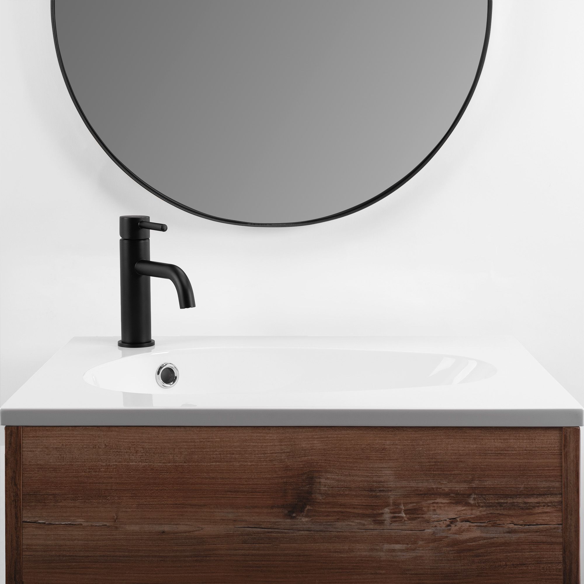 Rea Selena, konglomerátové zápustné umývadlo 610x465 mm, biela, REA-U6020