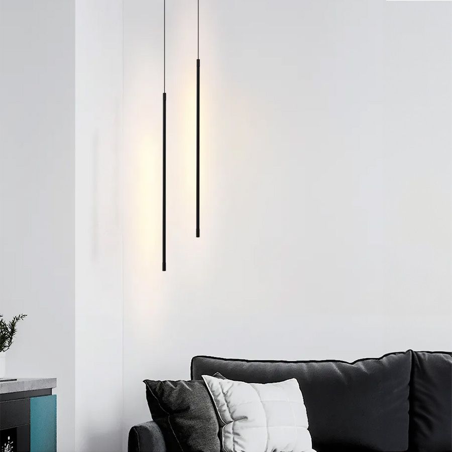 Toolight, LED stropné svietidlo 100cm 13W 4000K APP1413-C, čierna matná, OSW-00964