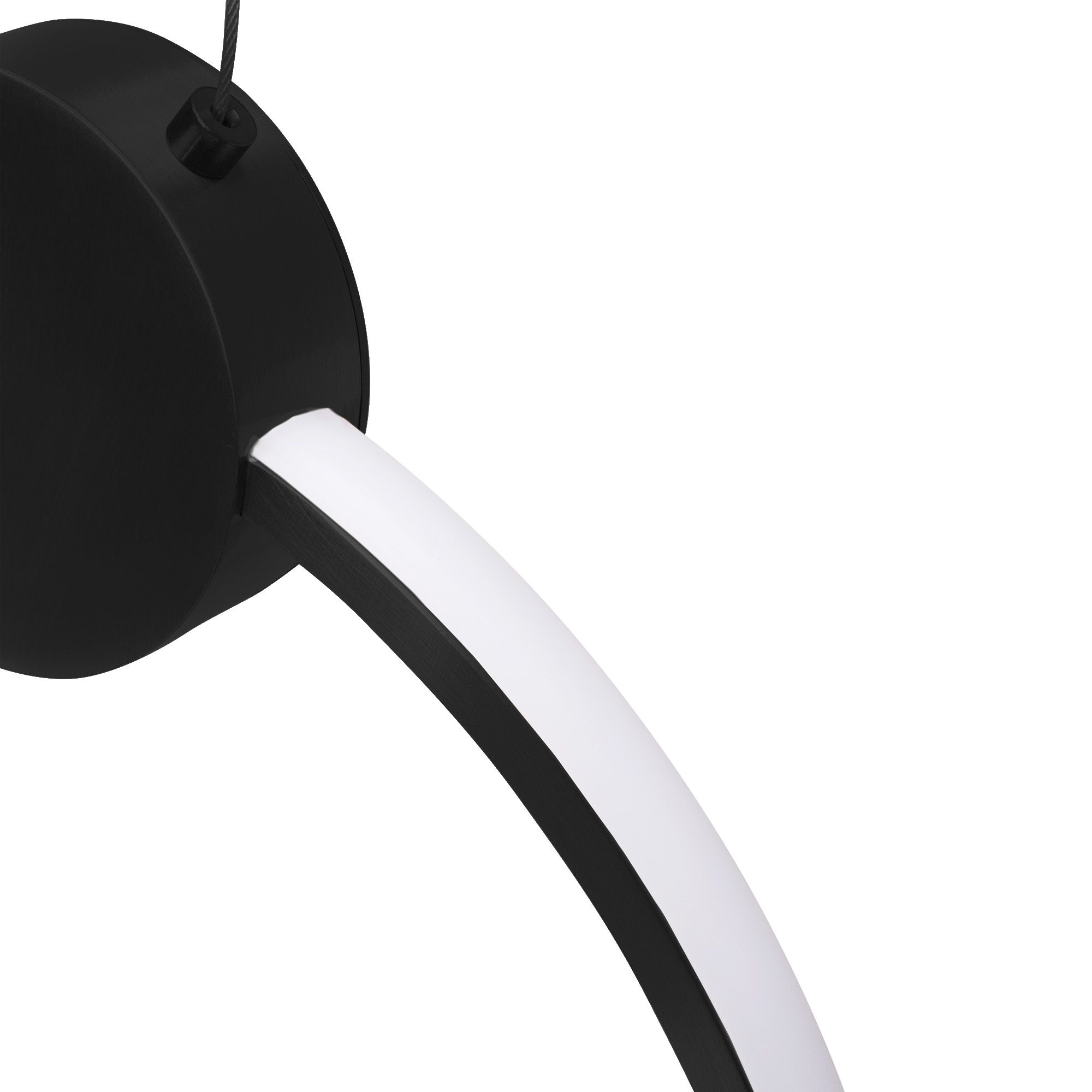 Toolight, LED stropné svietidlo 30 cm 13W 4000K APP1392-CP, čierna, OSW-00918