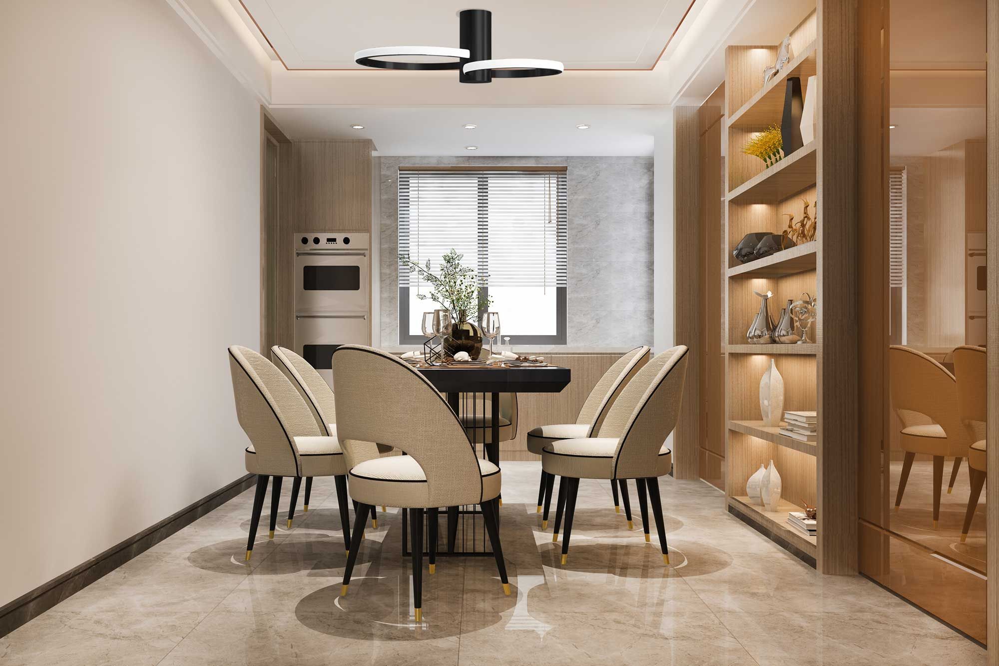 Toolight, LED stropné svietidlo 22W APP1401-CW, čierna, OSW-00959