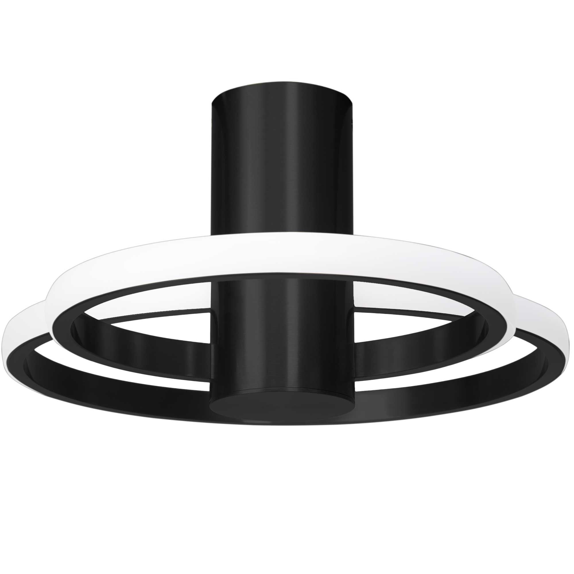 Toolight, LED stropné svietidlo 22W APP1401-CW, čierna, OSW-00959