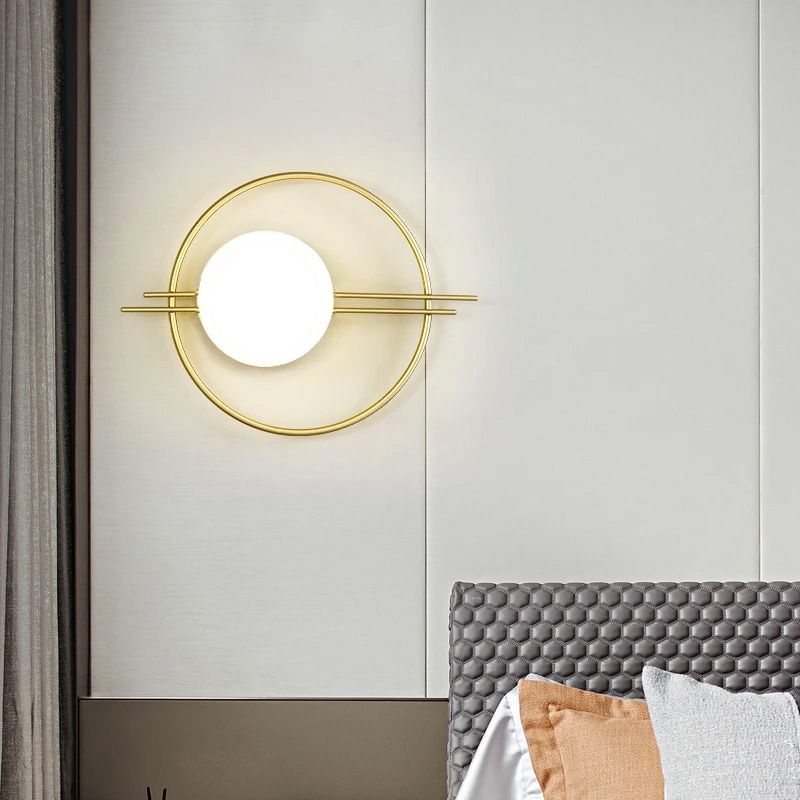 Toolight, LED nástenné svietidlo 50cm APP1436-W, zlatá, OSW-05052