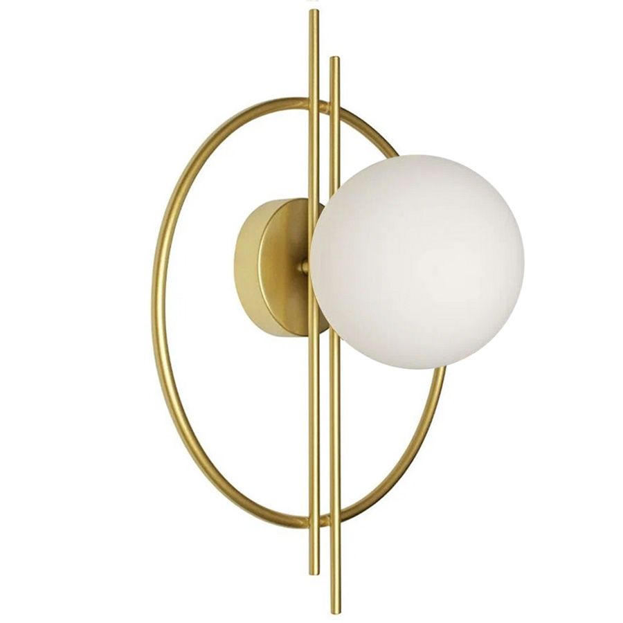 Toolight, LED nástenné svietidlo 50cm APP1436-W, zlatá, OSW-05052