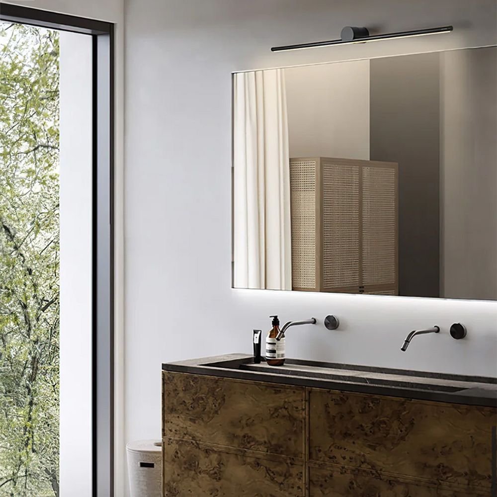 Toolight, LED nástenné svietidlo 40cm 6W 4000K APP1341-W, čierna, OSW-02431