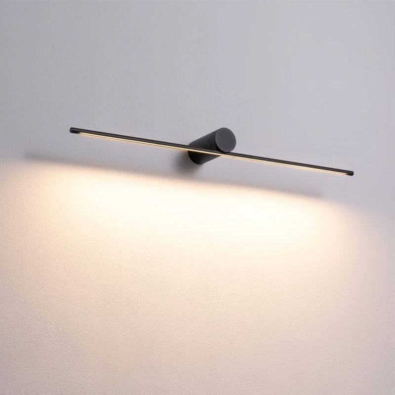 Toolight, LED nástenné svietidlo 60cm 9W 4000K APP1342-W, čierna, OSW-02432