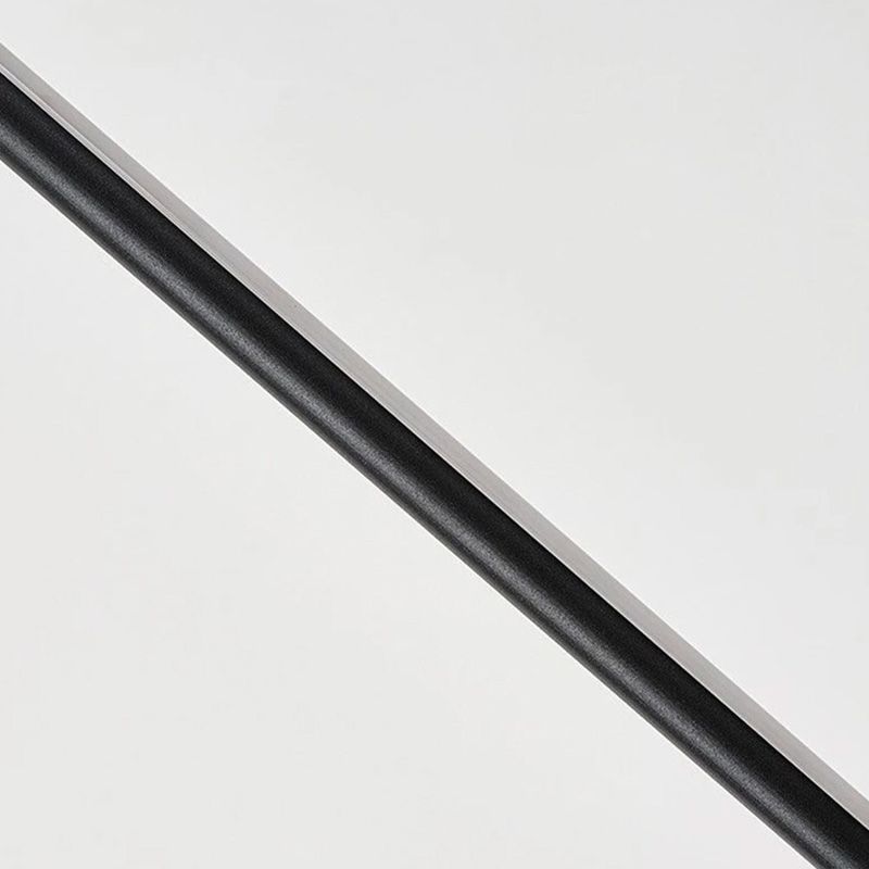 Toolight, LED podlahová lampa 12W APP1415-F, čierna, OSW-01416