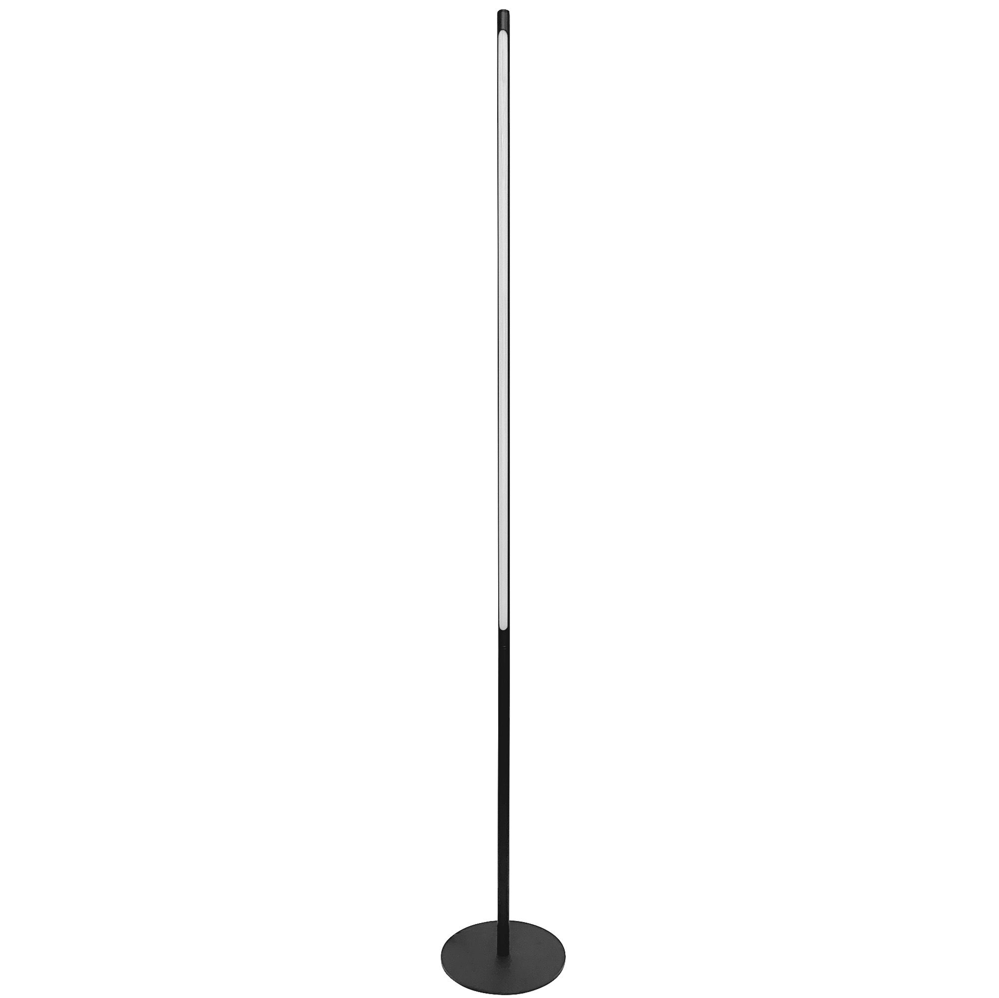 Toolight, LED podlahová lampa 12W APP1415-F, čierna, OSW-01416