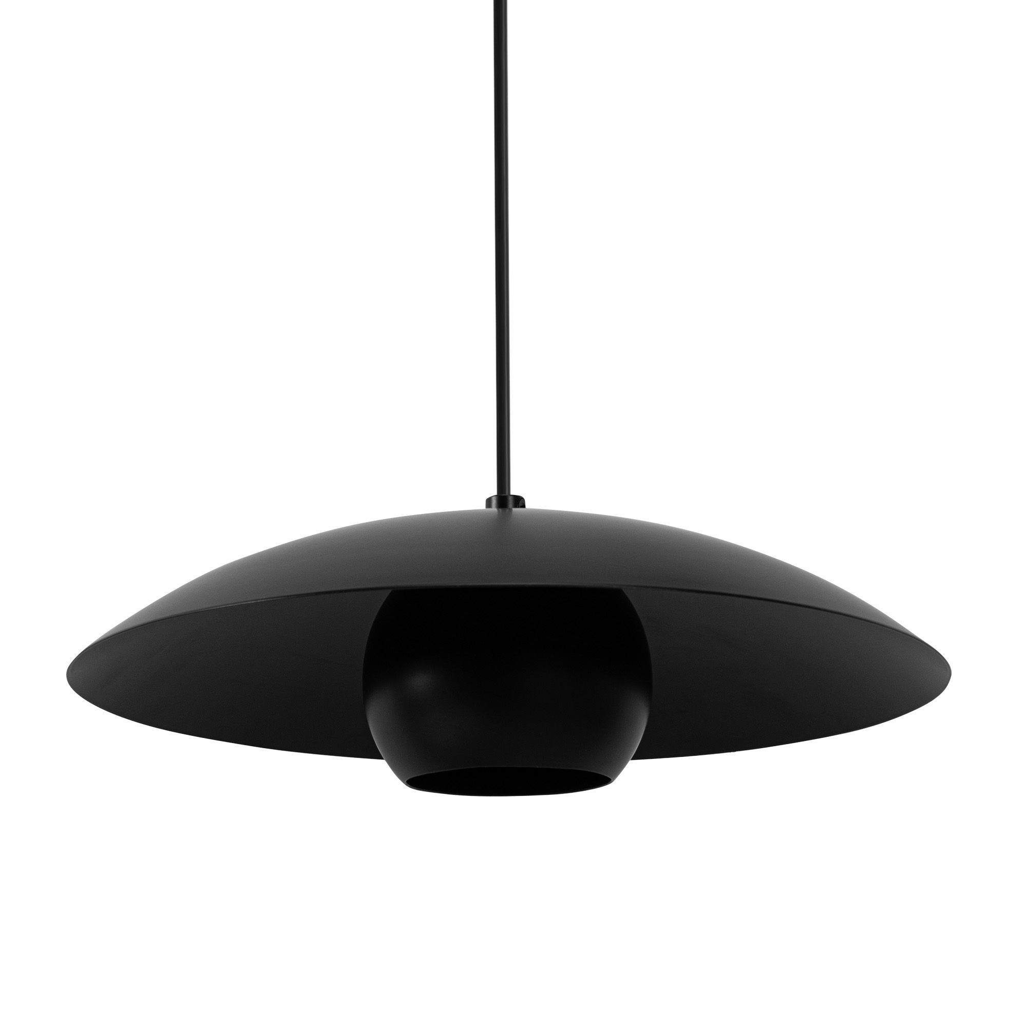 Toolight, stropné svietidlo 1xG9 APP1450-1CP, čierna, OSW-03902