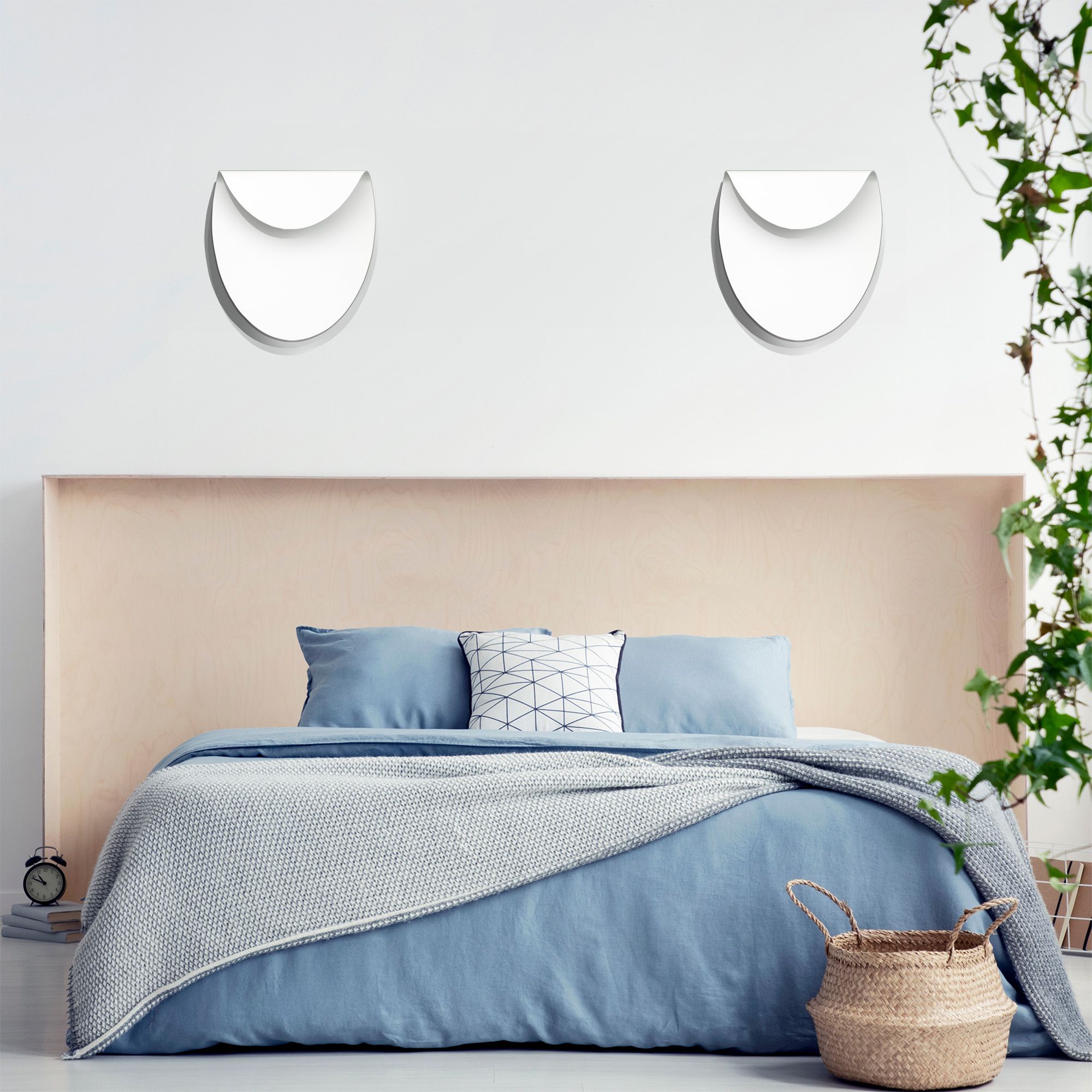 Toolight, LED nástenné svietidlo APP1428-W WHITE, OSW-06701