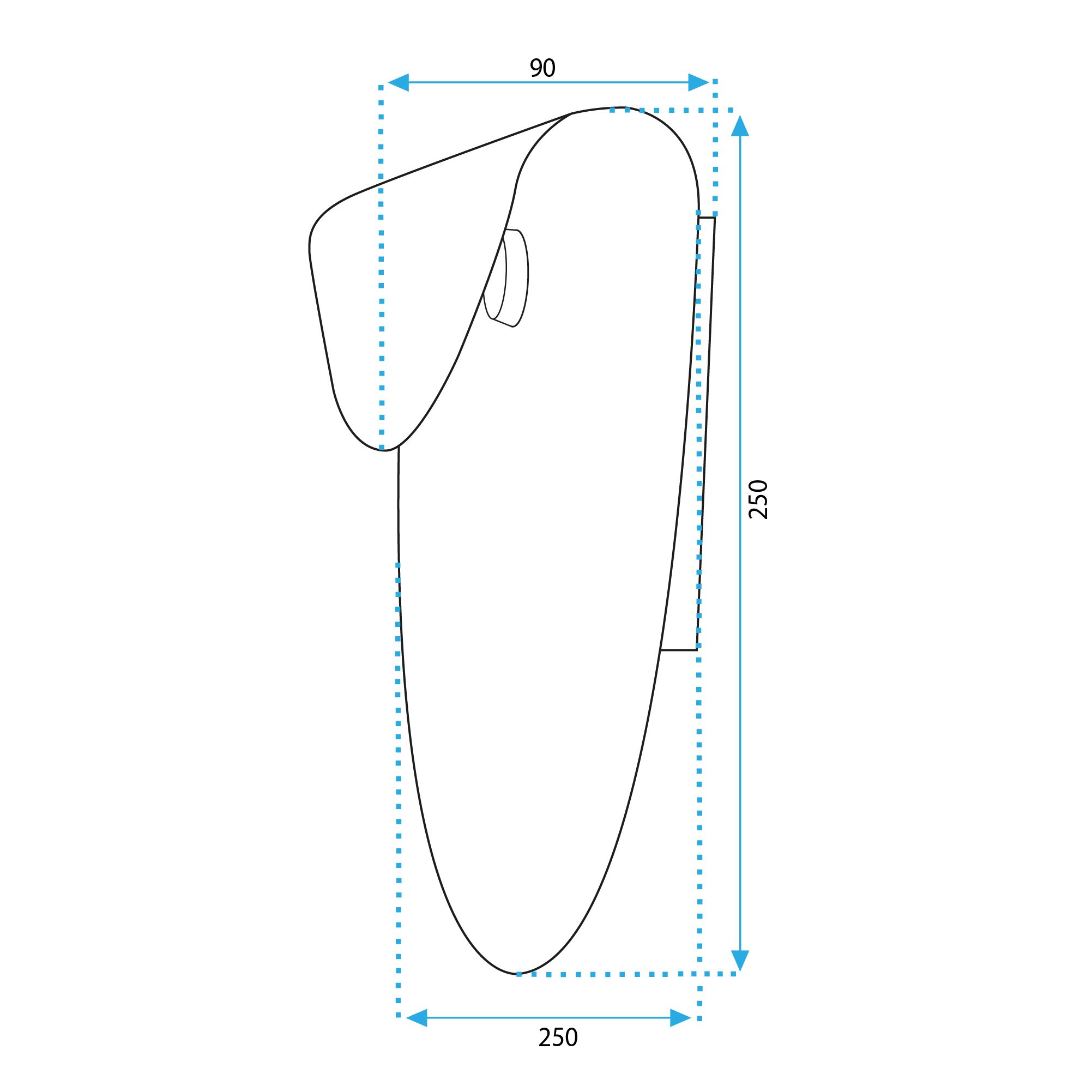 Toolight, LED nástenné svietidlo APP1428-W WHITE, OSW-06701