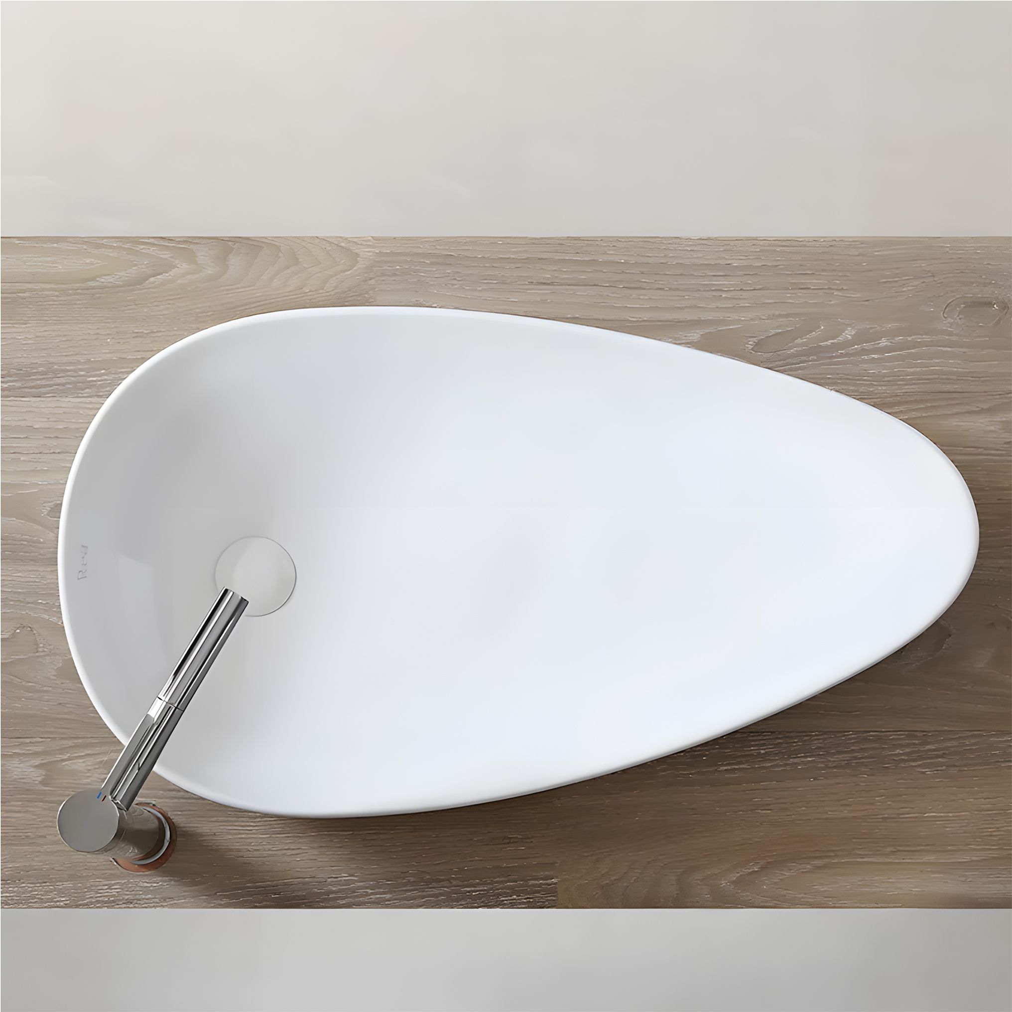 Rea Greta75 umývadlo, 77 x 43 cm, biela, REA-U1500