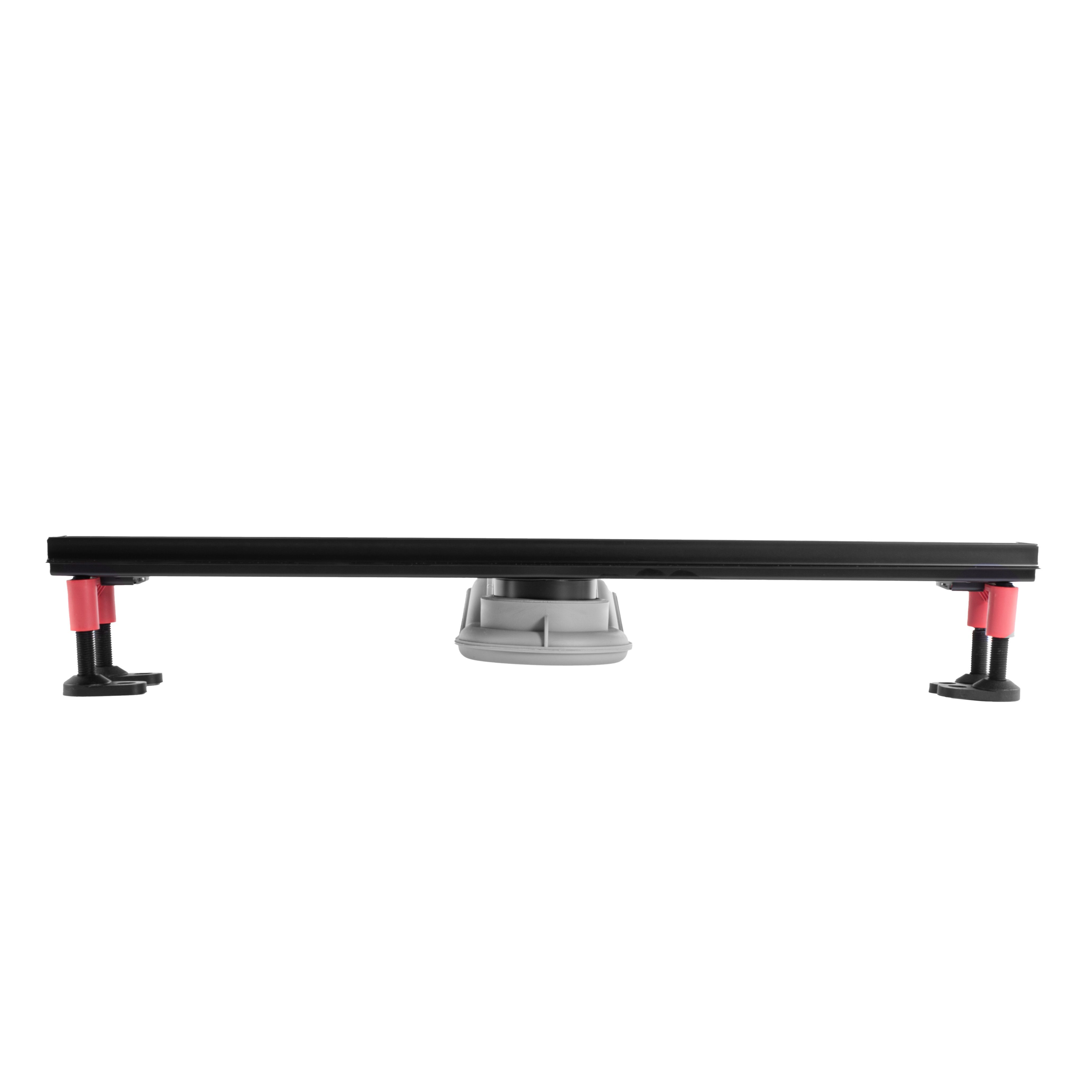 Rea NEOX Superflow, odtokový sprchový žľab 90 cm, čierna matná, REA-G7808