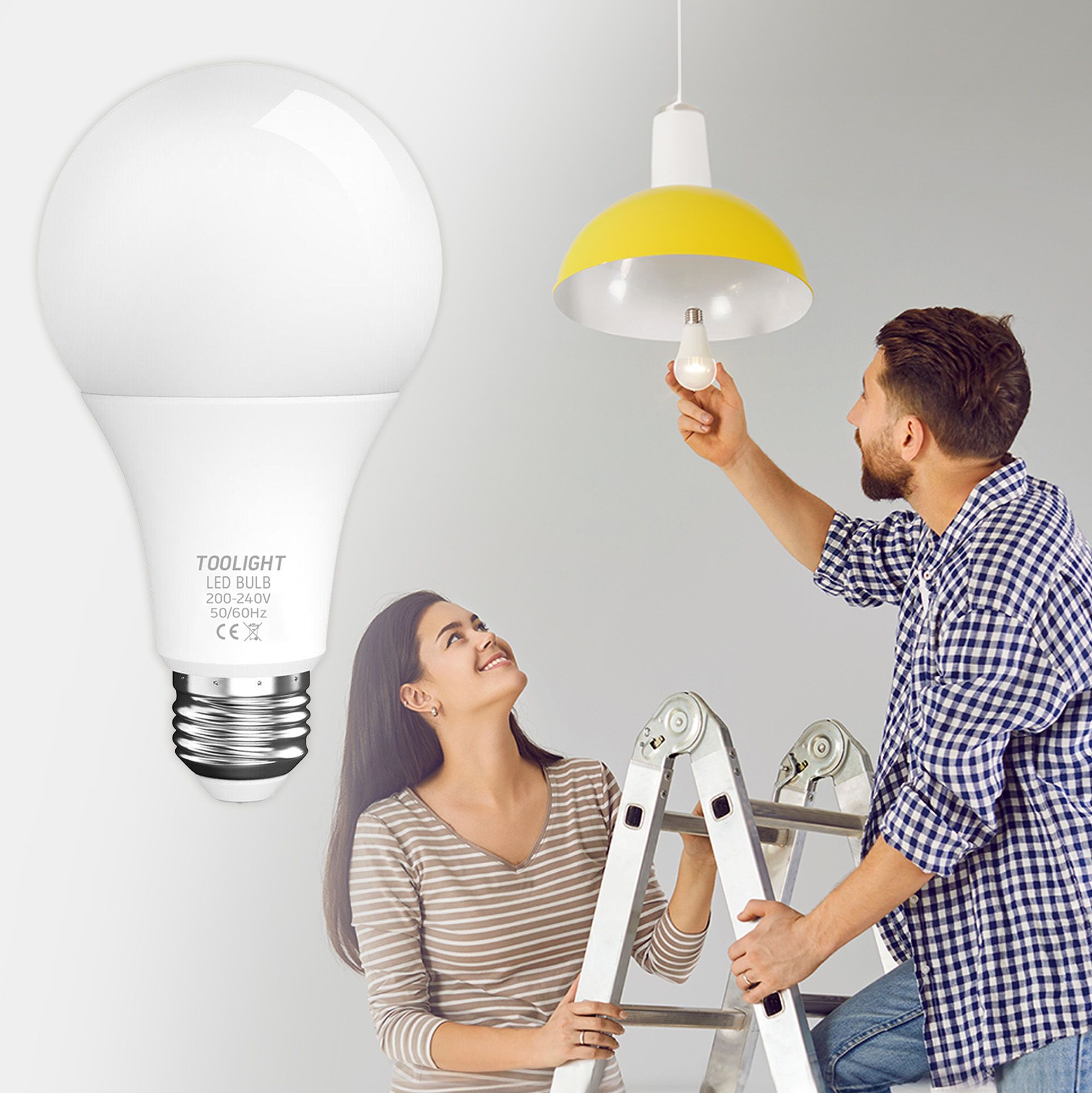 Toolight, LED žiarovka E27, 5W, 350lm, 3000K teplá, RSL019, OSW-20004