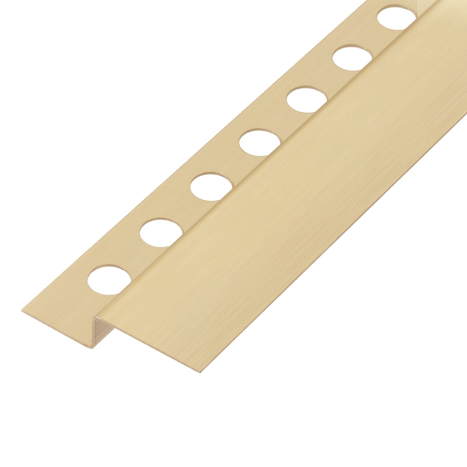 Rea, soklová predná lišta 130cm, zlatá matná, REA-K4302