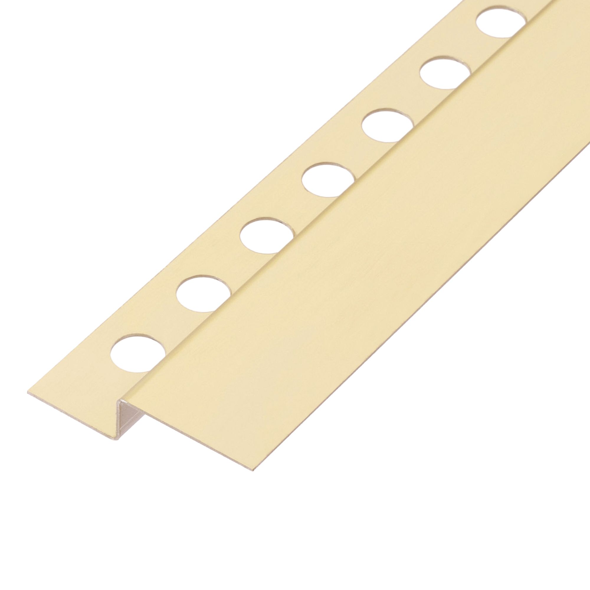 Rea, soklová predná lišta 120cm, zlatá lesklá, REA-K4306