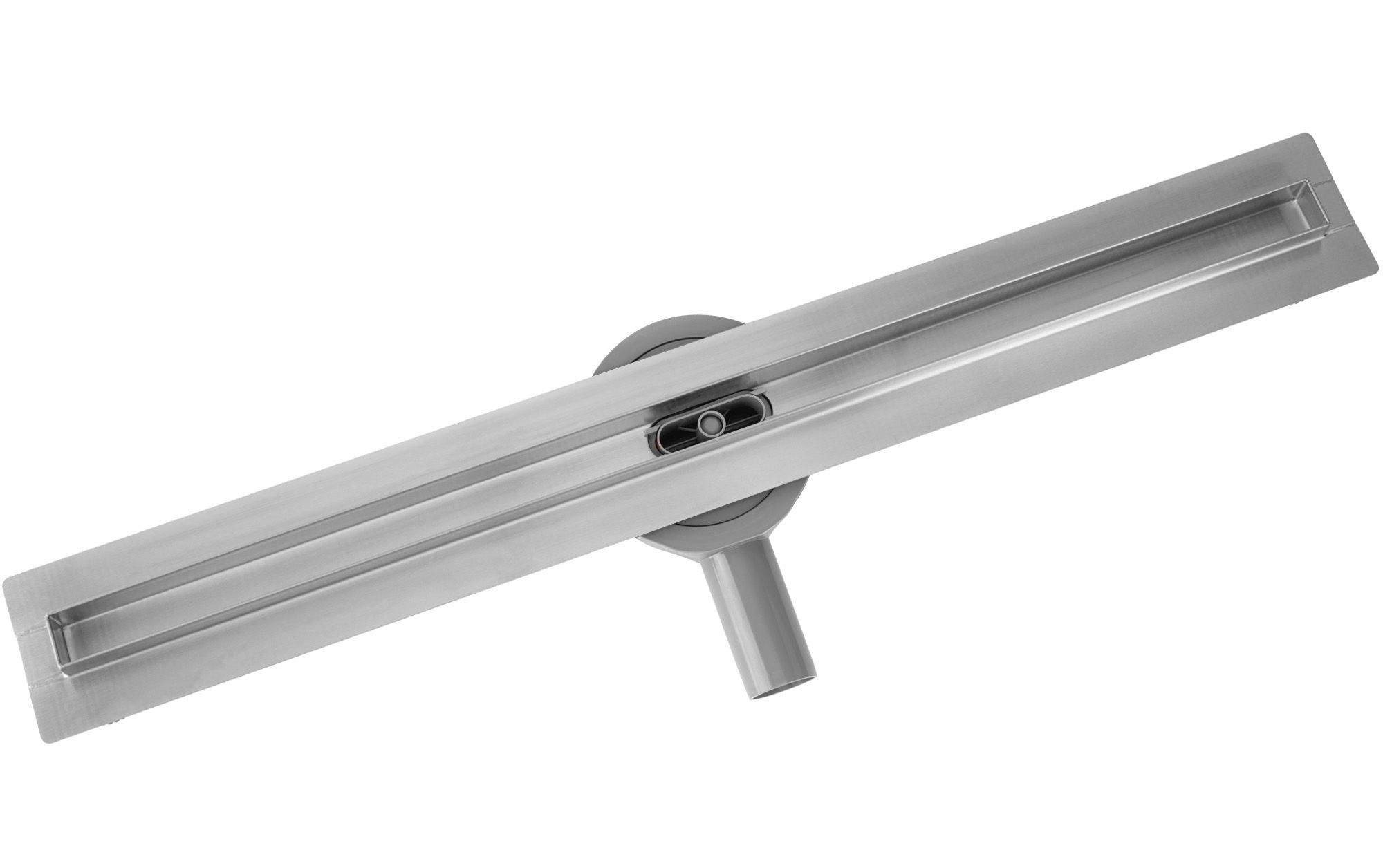 Rea Neox Slim Pro, odtokový sprchový žľab 80 cm, brúsená oceľ, REA-G5802