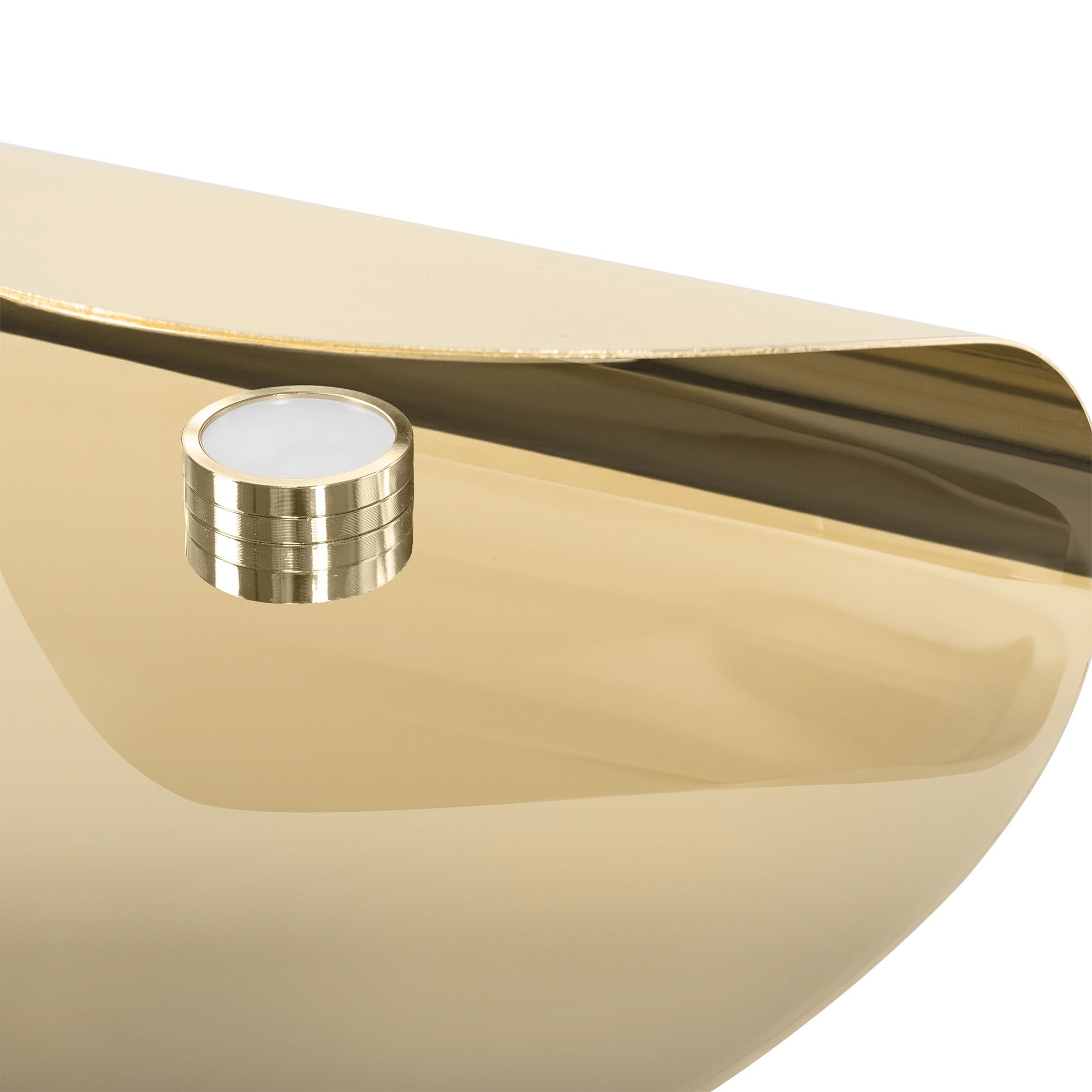 Toolight, LED nástenné svietidlo 3W, 4000K, APP1430-W, zlatá lesklá, OSW-07987