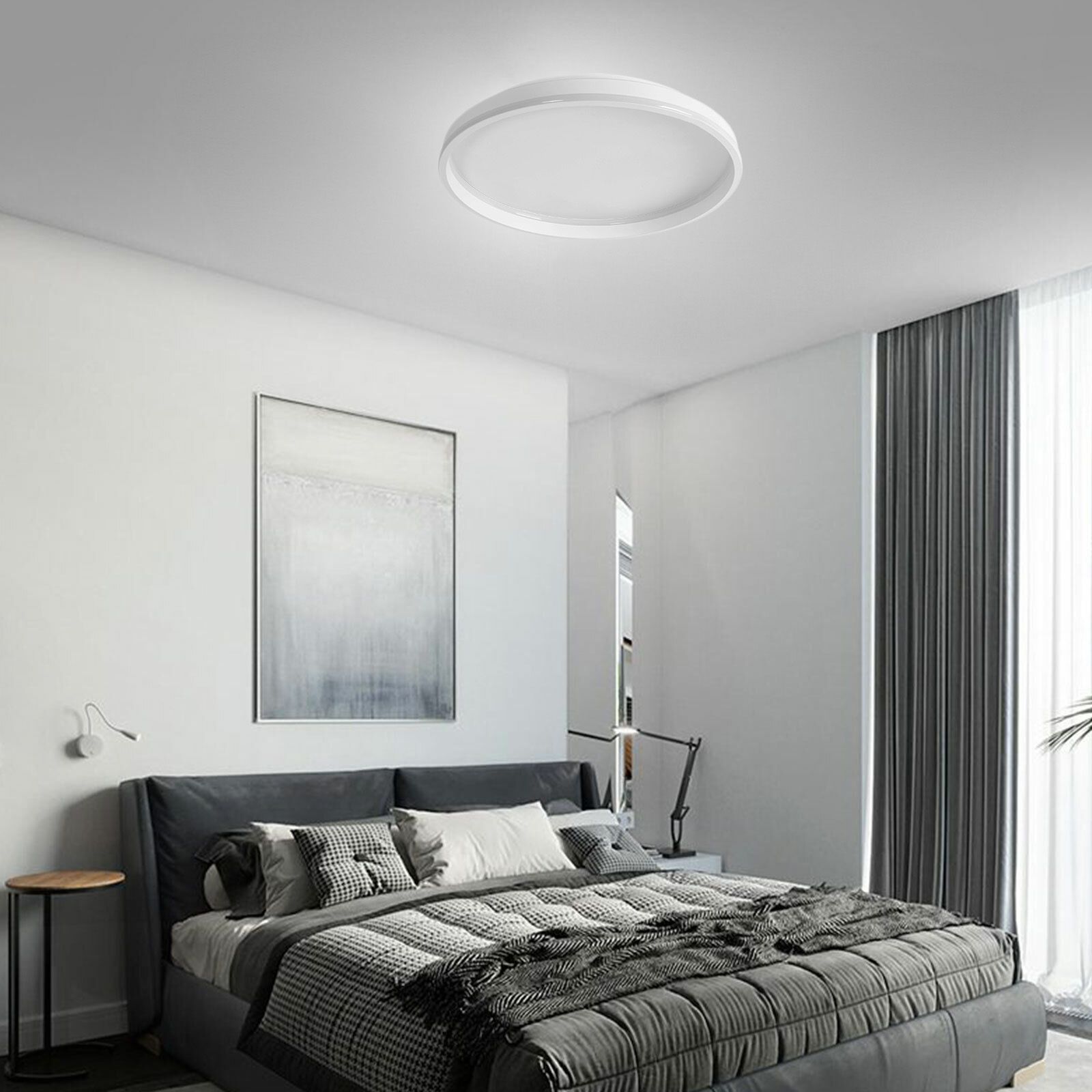 Toolight, LED stropné svietidlo 40cm, 22W, APP1462, biela, OSW-07982