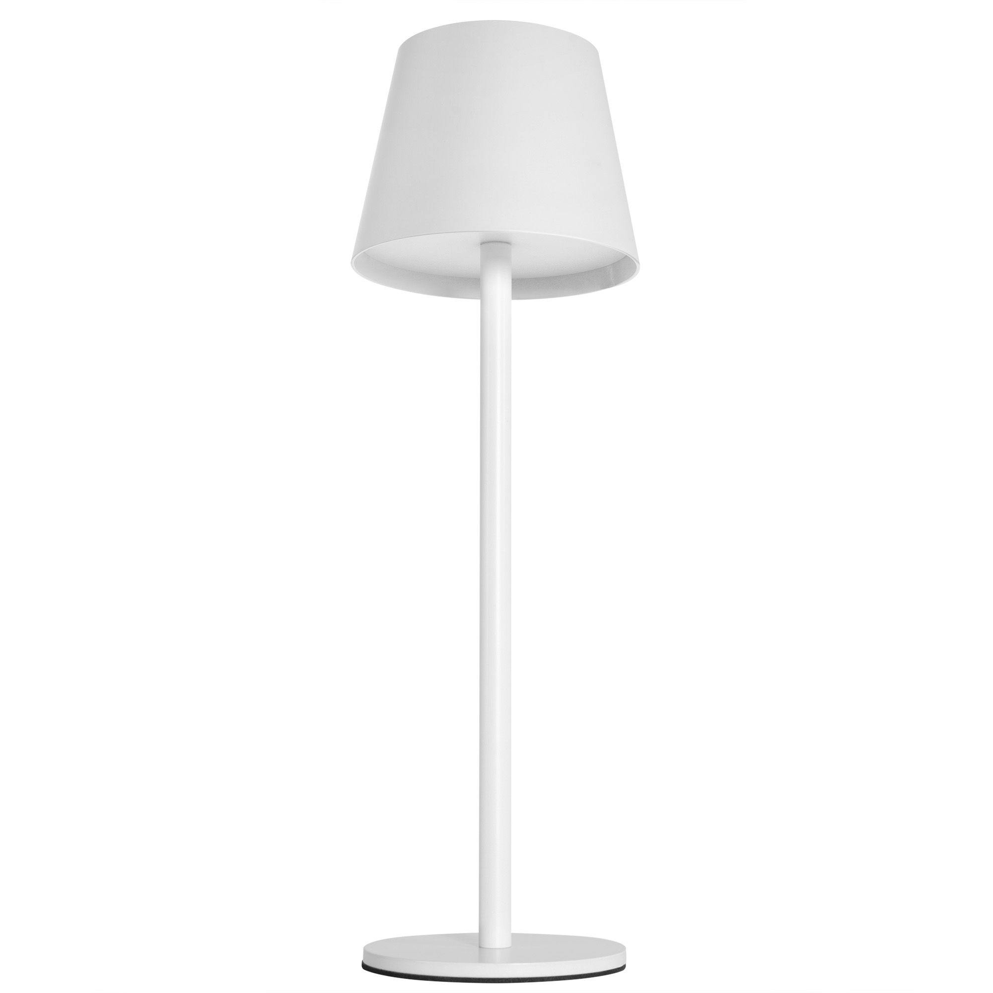 Toolight, dotyková LED nočná stolná lampa 5W, 3 farby svetla, USB napájanie, APP1370-T WHITE, biela, OSW-08634