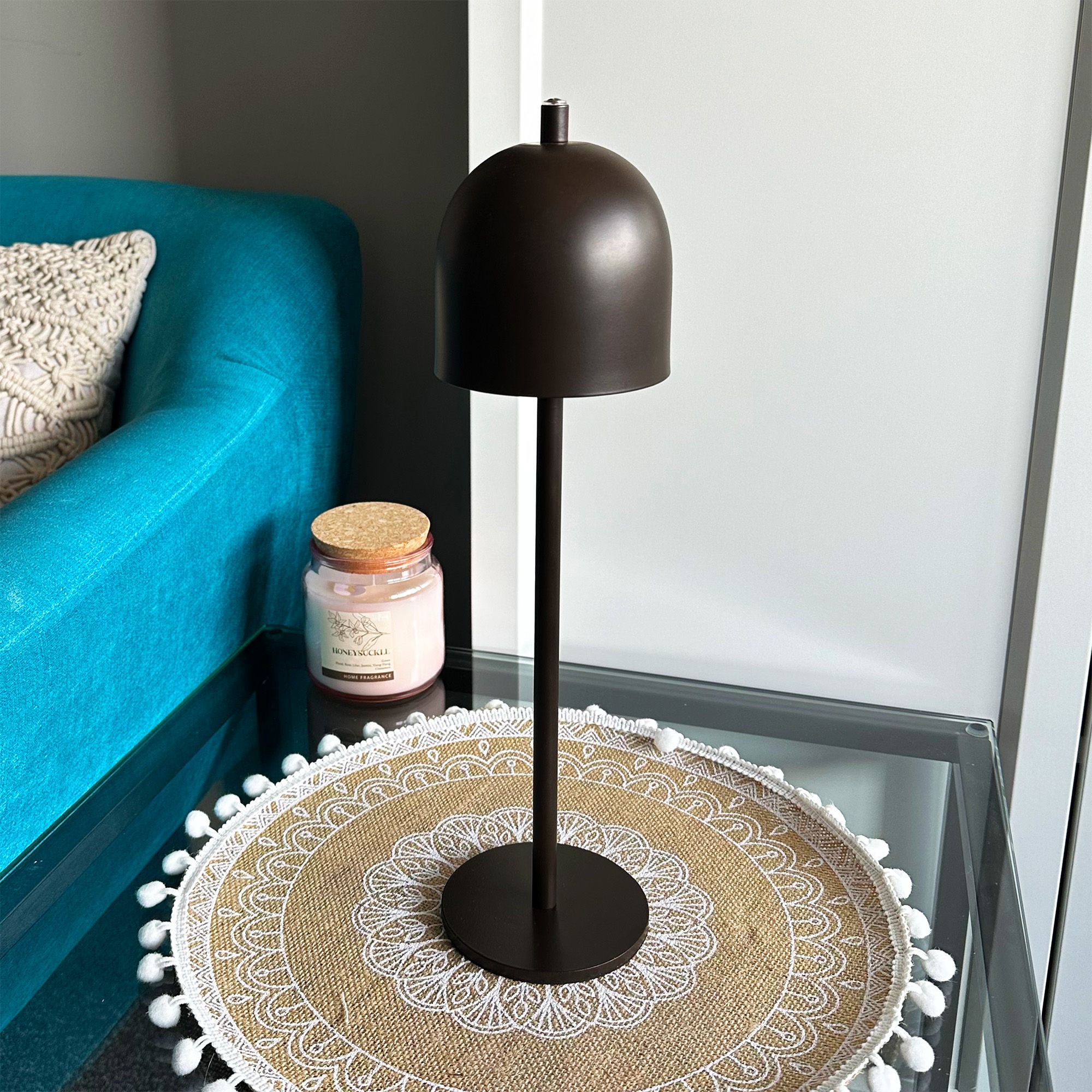 Toolight, bezdrôtová nočná USB lampa APP1359-T, hnedá, OSW-08622