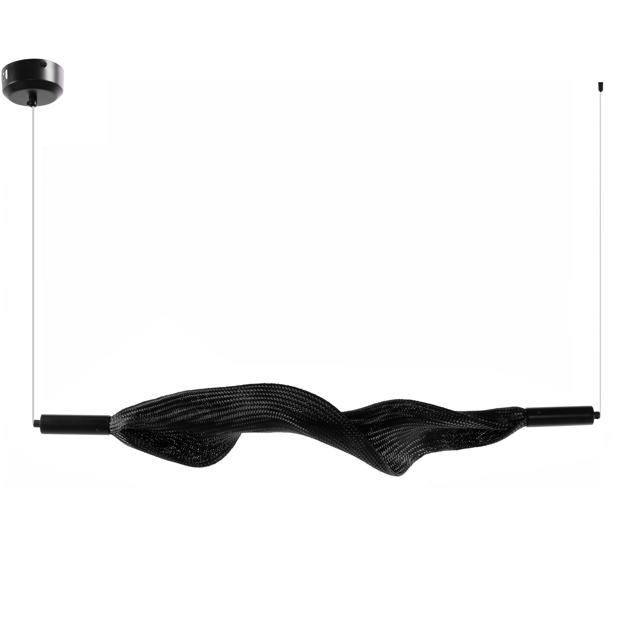 Toolight, LED stropné svietidlo APP1446-CP, čierna, OSW-07686