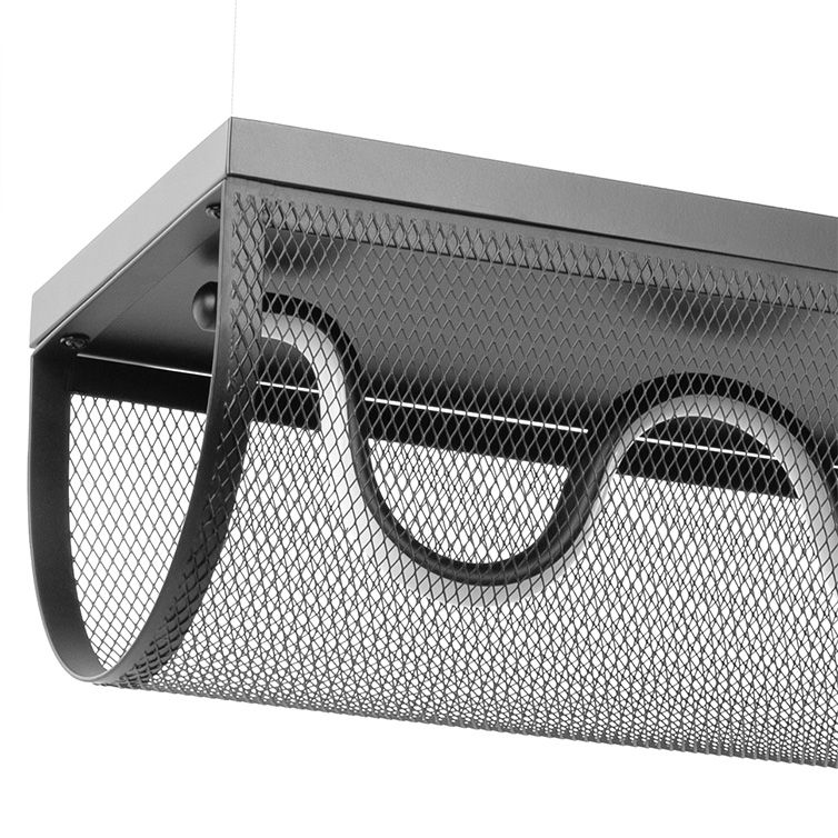 Toolight, LED stropné svietidlo 27W APP1409-CP, čierna, OSW-063952