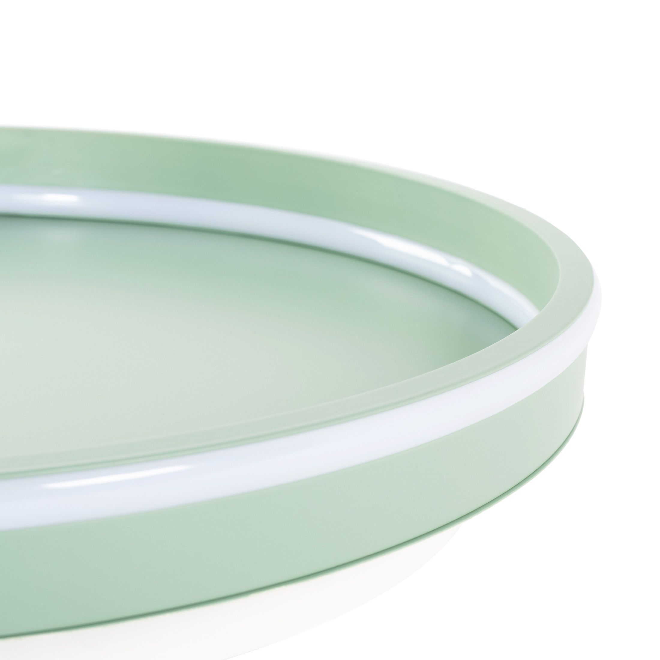 Toolight, LED stropné svietidlo 40cm, 4000 lm, 22W, 4000K, APP1463, zelená, OSW-08641