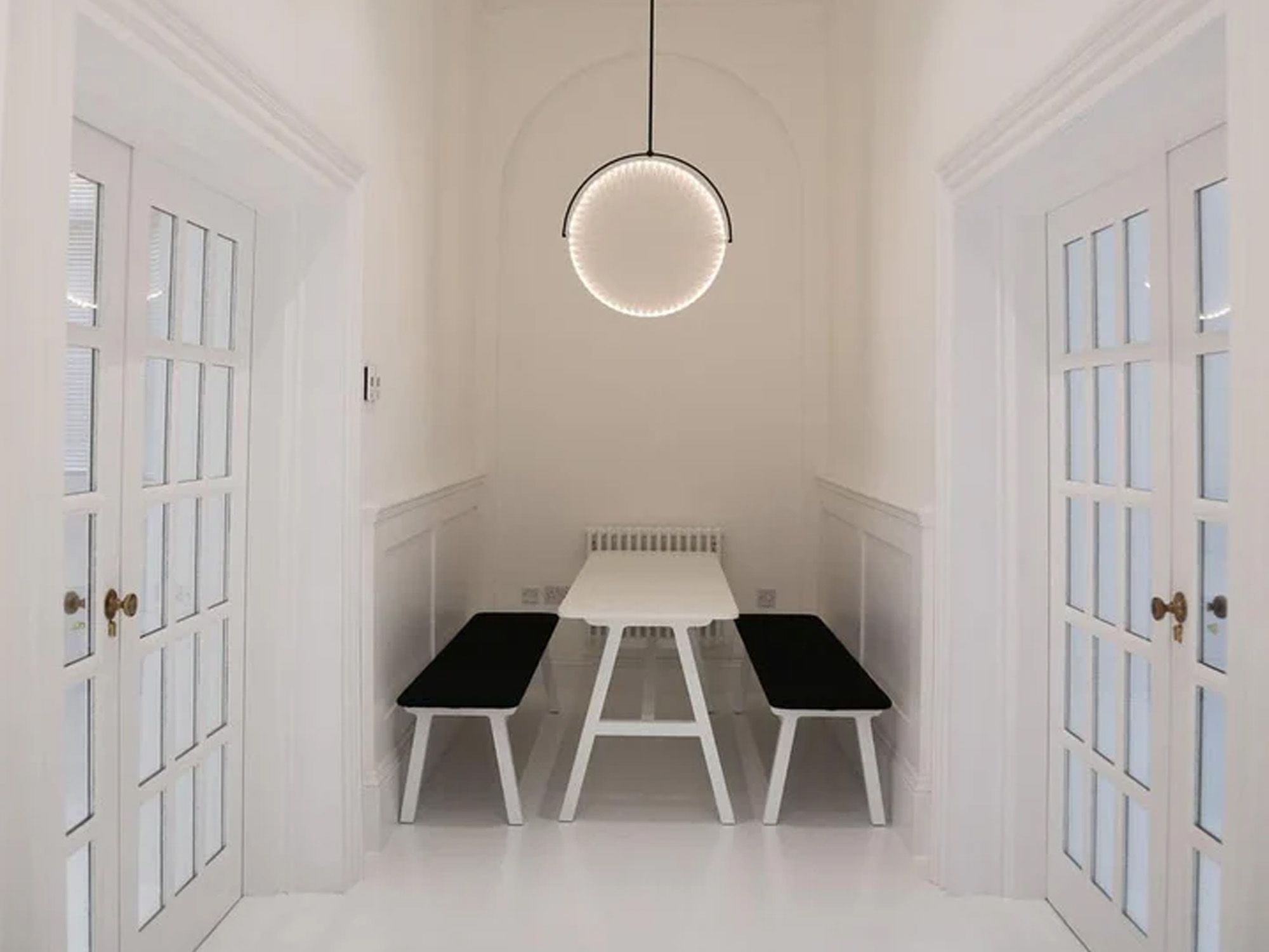Toolight, LED stropné svietidlo 35cm APP1426-C, čierna, OSW-01880