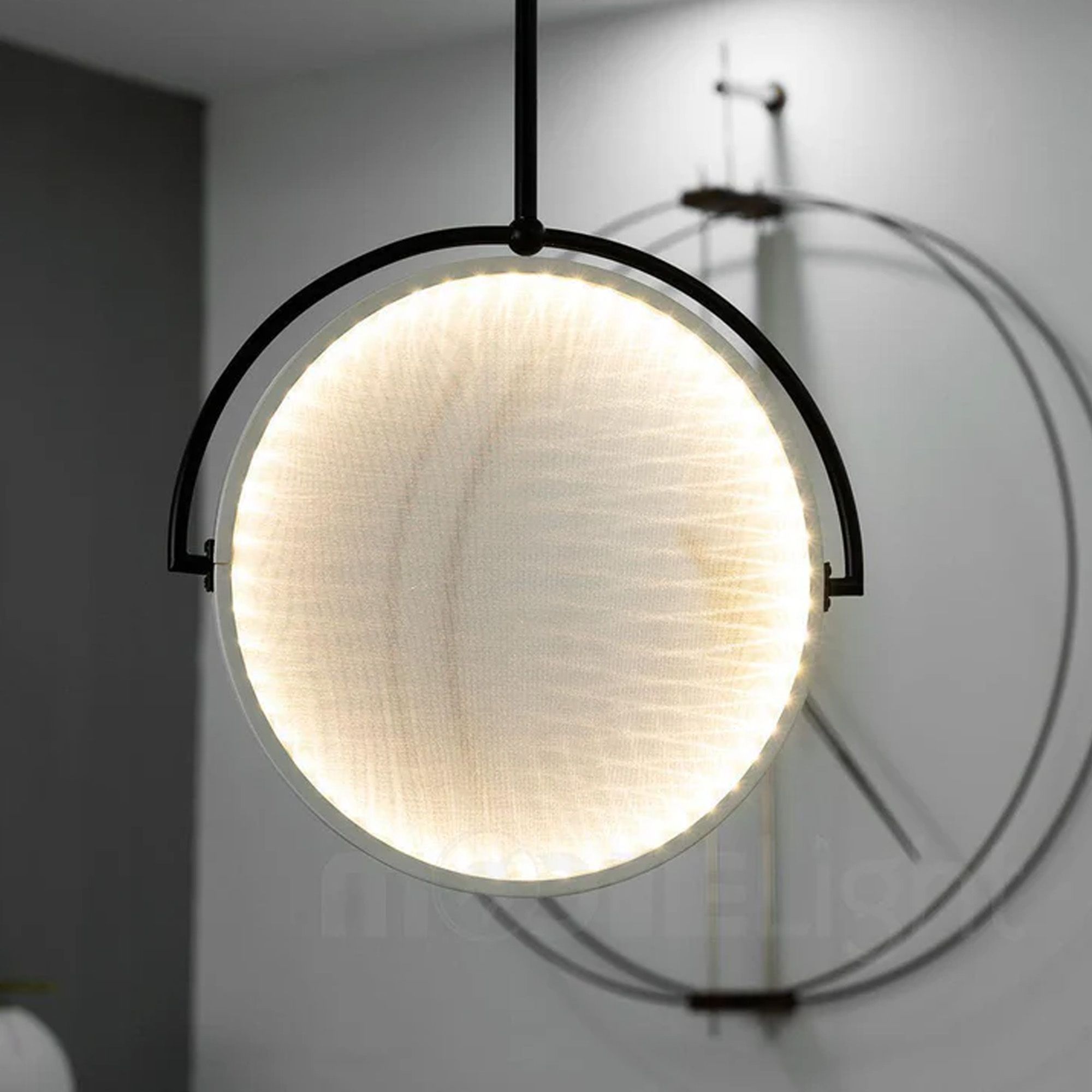 Toolight, LED stropné svietidlo 35cm APP1426-C, čierna, OSW-01880