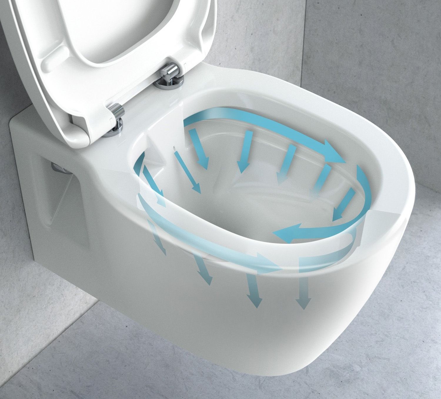 Rea, Sada závesnej WC misy REA CARLO Flat Mini Rimless + závesného Bidetu REA CARLO Mini, KPL-C2760