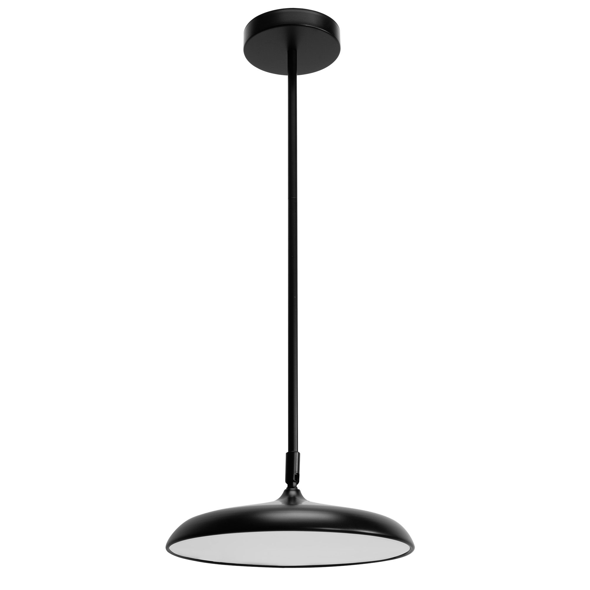 Toolight, LED stropné svietidlo APP1280-CP Black, čierna matná, OSW-05182