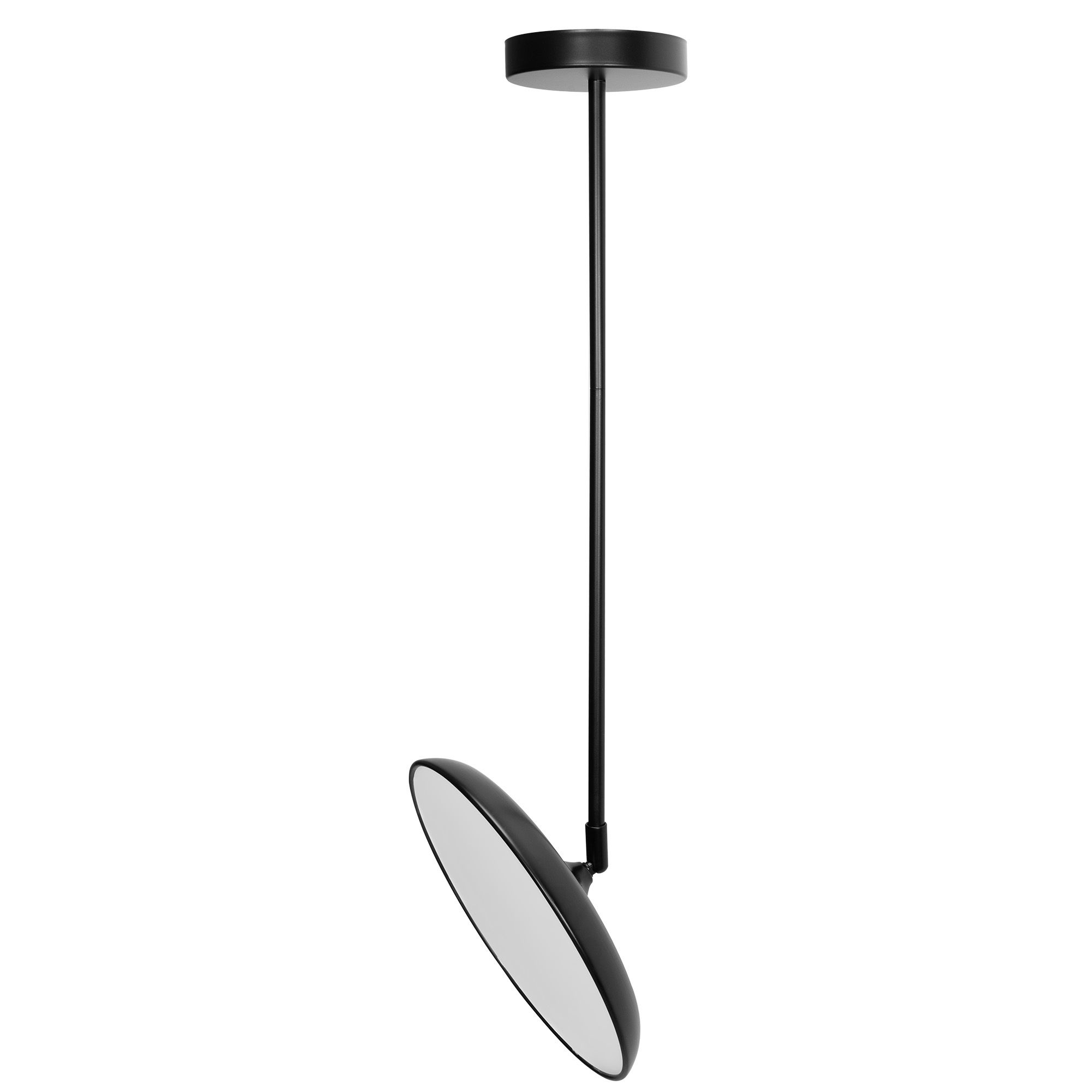 Toolight, LED stropné svietidlo APP1280-CP Black, čierna matná, OSW-05182