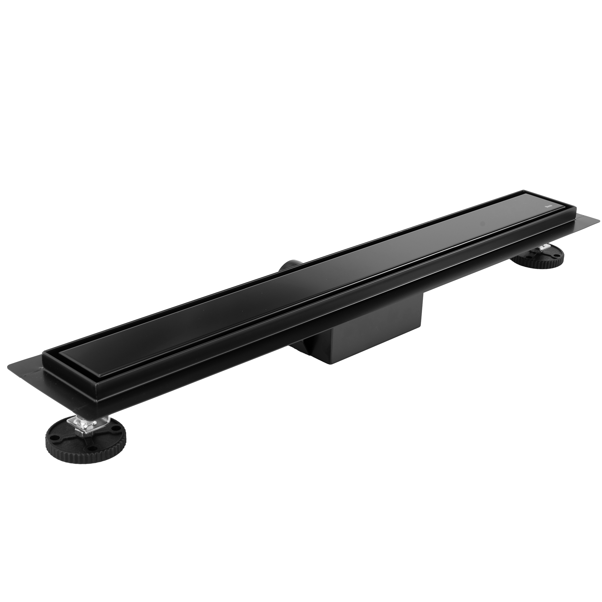 Rea Pure Neox, odtokový žľab 80cm, čierna matná, REA-G6604