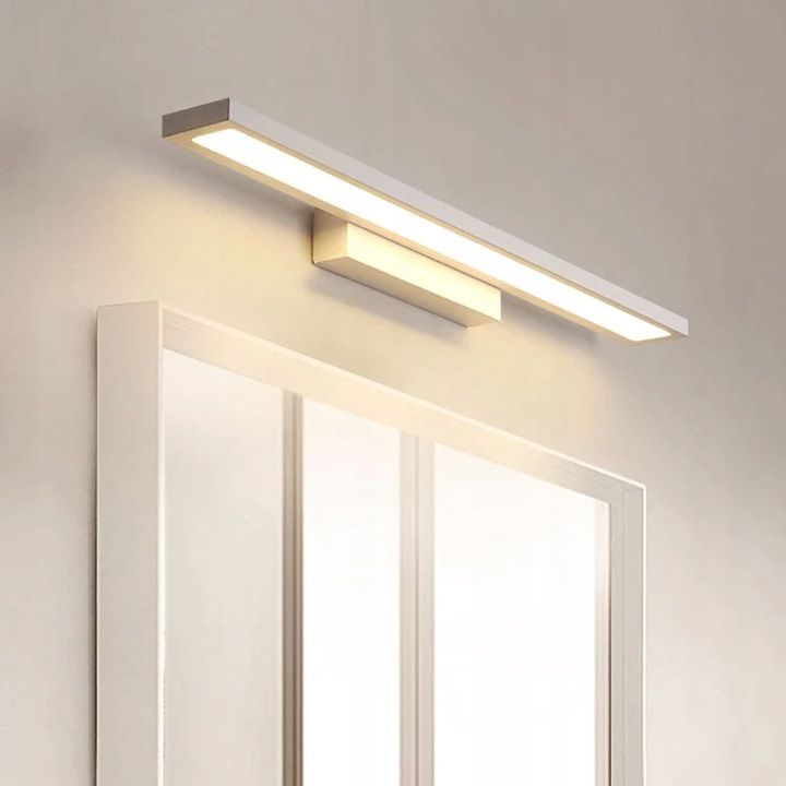 Toolight, LED kúpeľňové svietidlo 80cm, 7W, 560lm, APP841-1W, čierna matná, OSW-06767