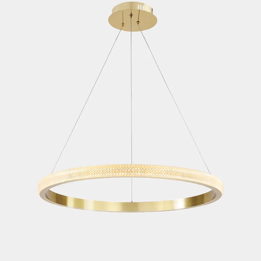 Toolight, LED stropné svietidlo 23W APP1510-CP, zlatá lesklá, OSW-05471