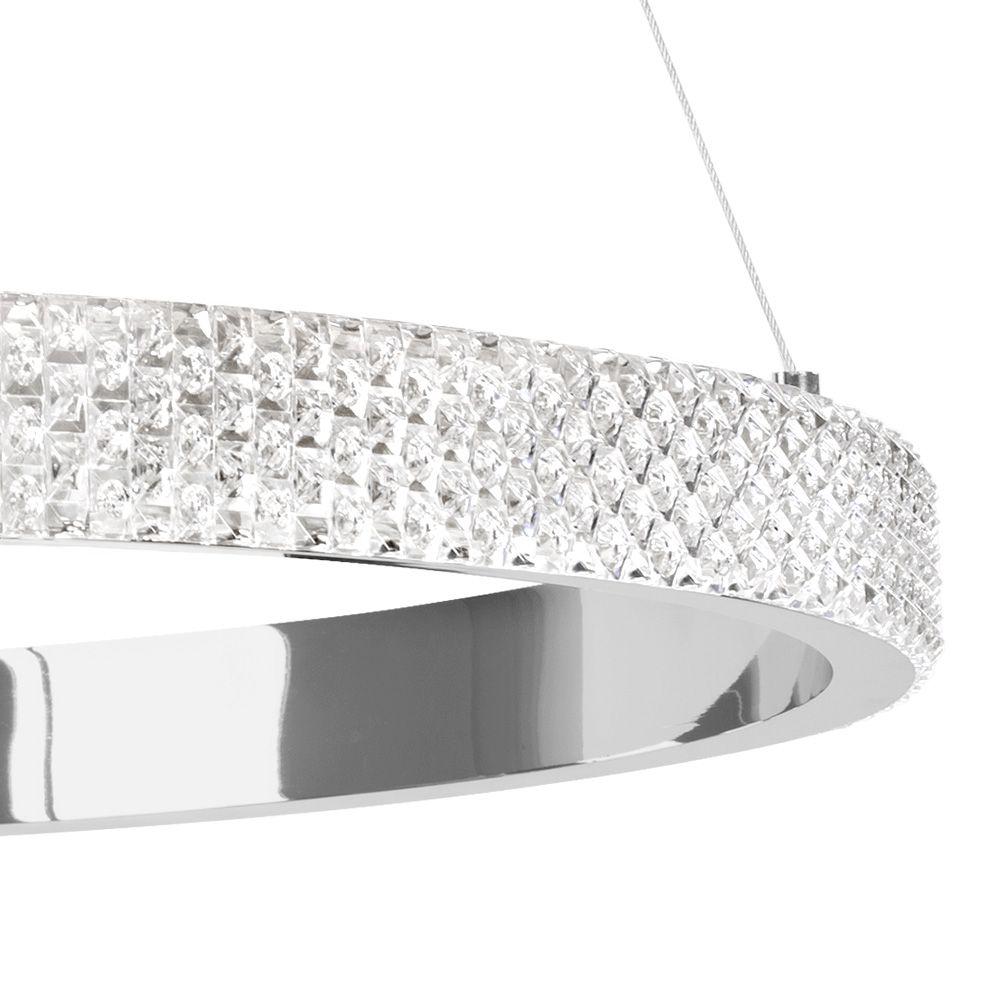 Toolight, LED stropné svietidlo 23W APP1511-CP, chrómová, OSW-05472