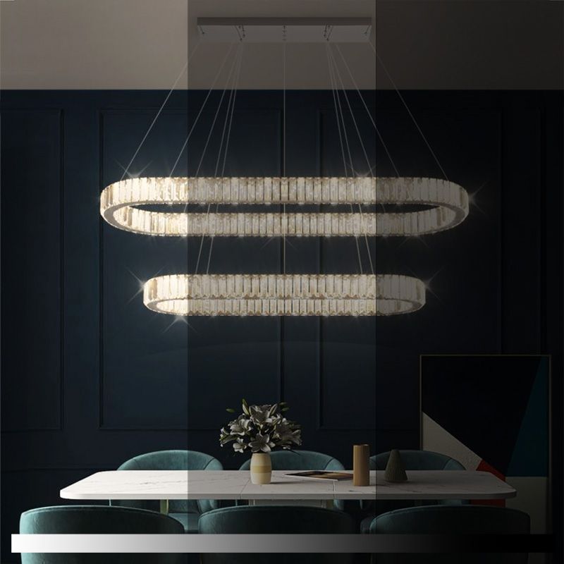 Toolight, LED stropné svietidlo 100x39 cm, 72W, APP1546-CP2, chrómová, OSW-05475