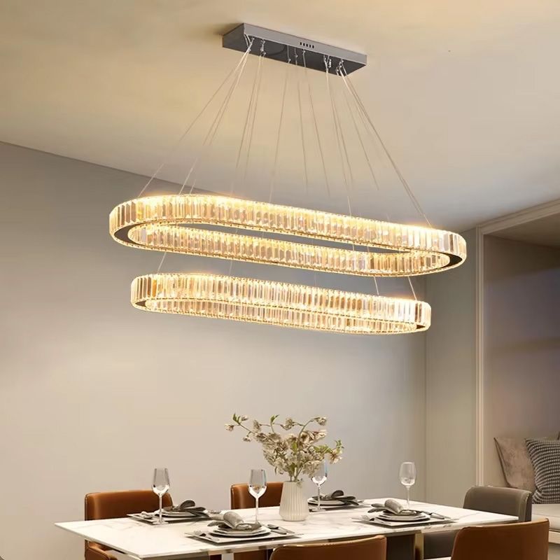 Toolight, LED stropné svietidlo 100x39 cm, 72W, APP1546-CP2, chrómová, OSW-05475