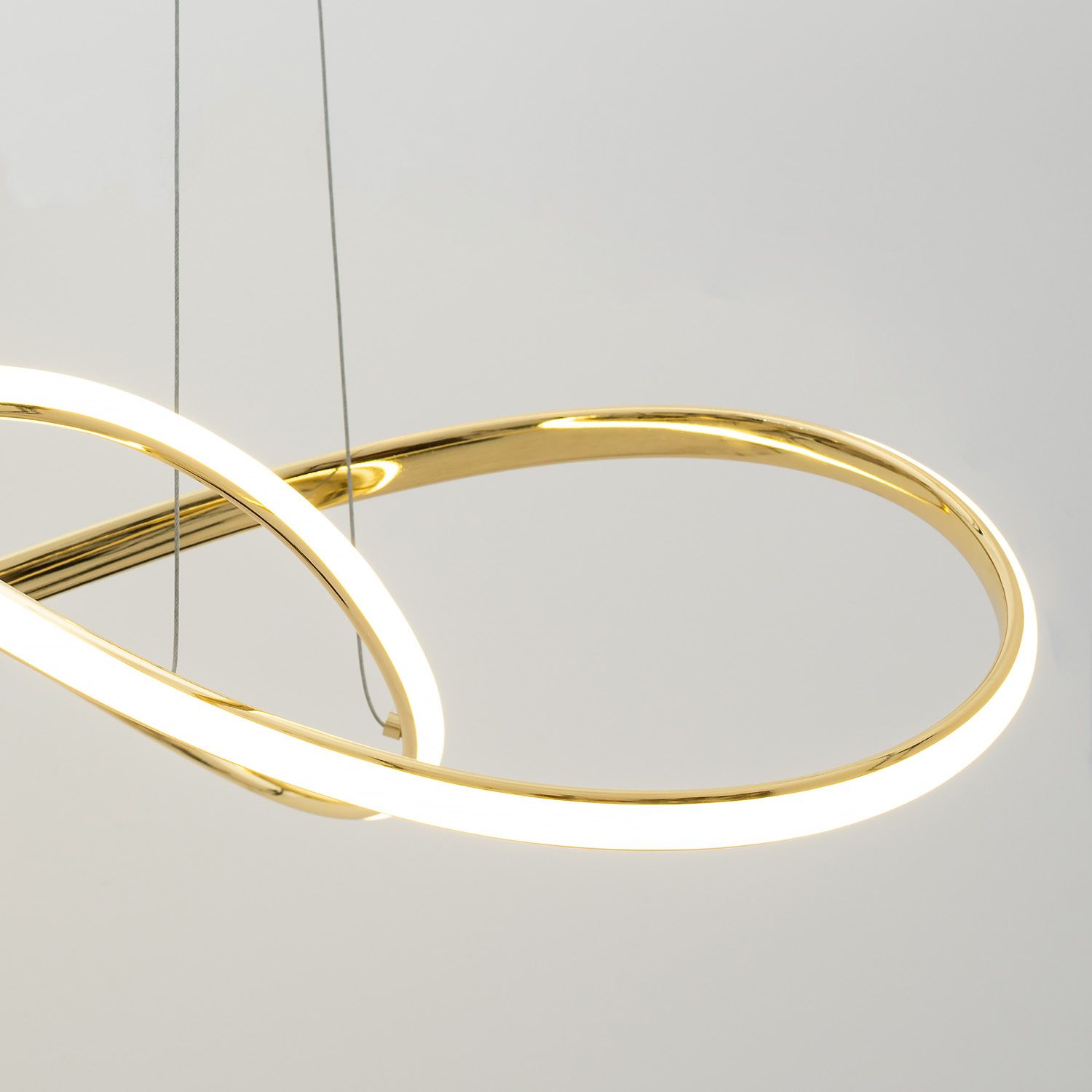 Toolight, LED stropné svietidlo, neutrálne svetlo 4000K, 32W, APP1601-CP, zlatá lesklá, OSW-05478