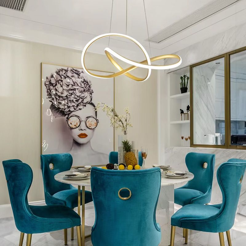 Toolight, LED stropné svietidlo, neutrálne svetlo 4000K, 32W, APP1601-CP, zlatá lesklá, OSW-05478