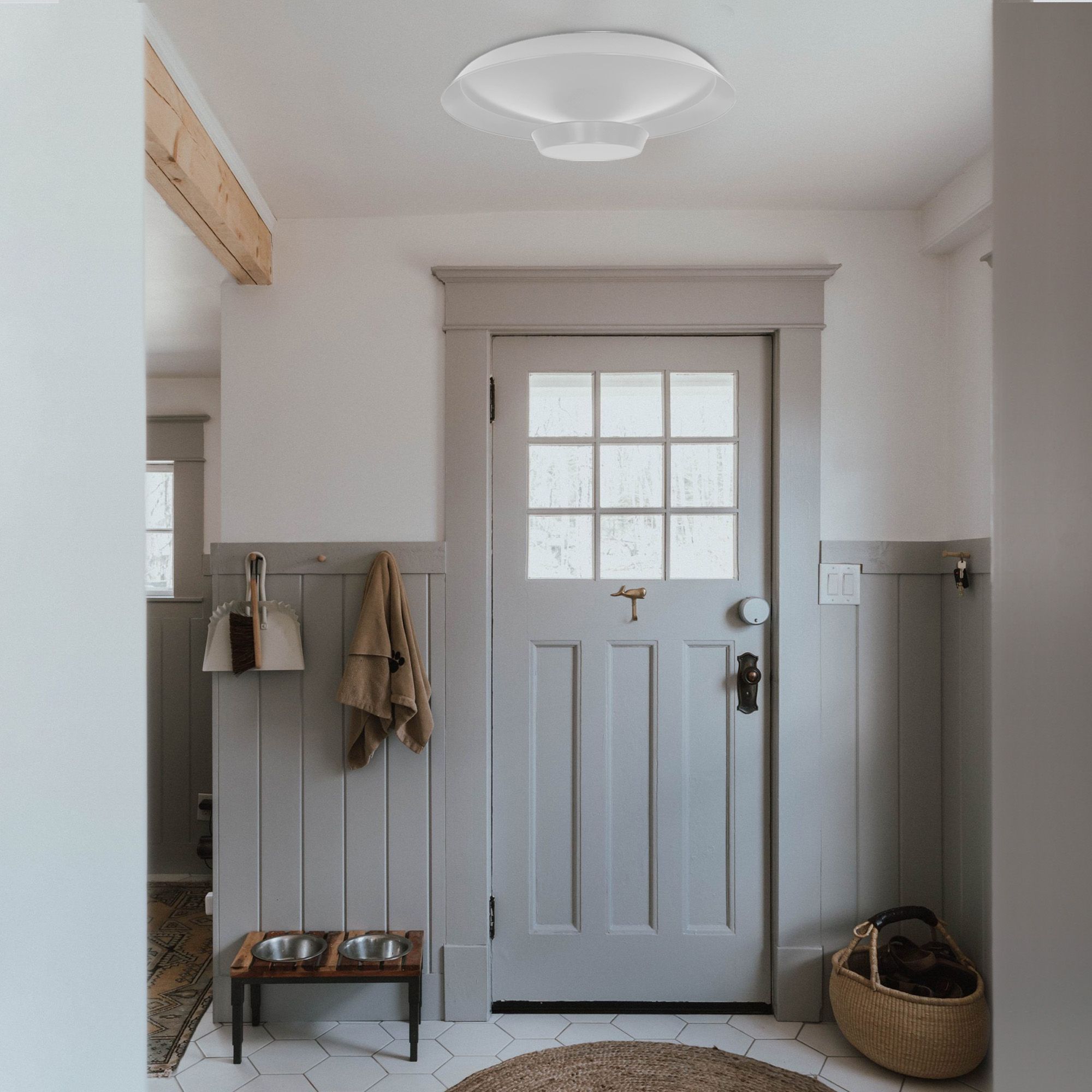 Toolight, LED stropné svietidlo 40cm, 14W, APP1459, biela, OSW-04189
