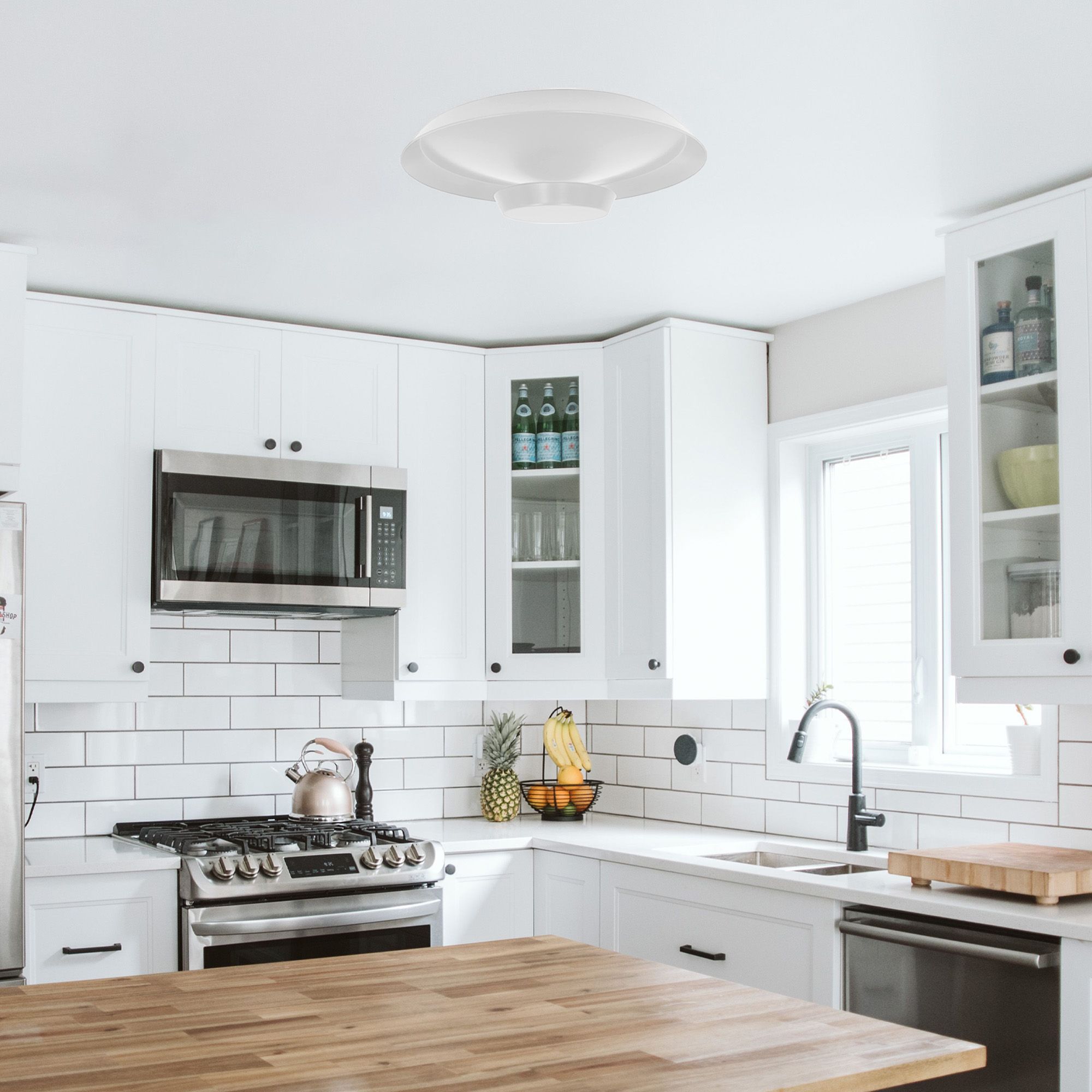 Toolight, LED stropné svietidlo 40cm, 14W, APP1459, biela, OSW-04189