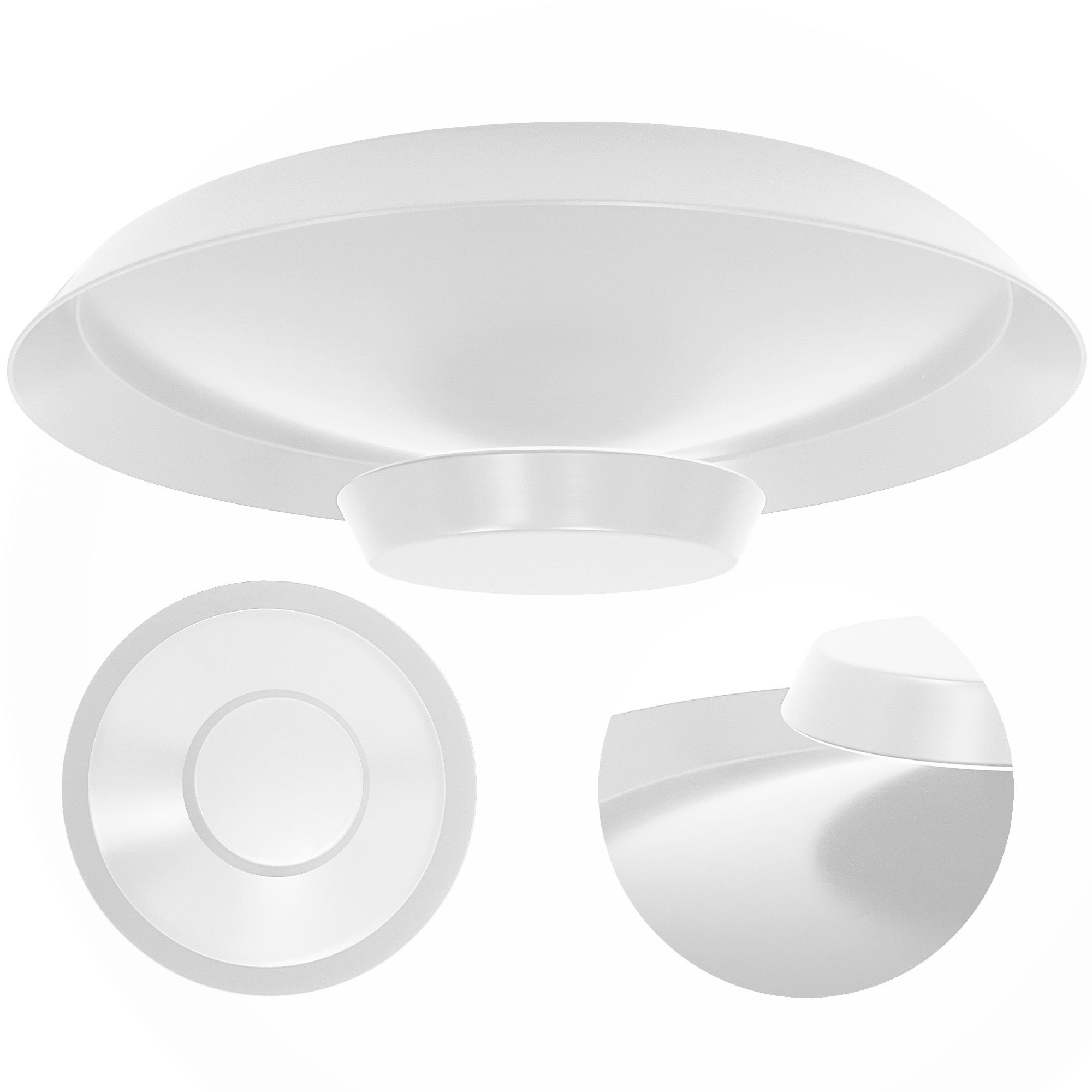 Toolight, LED stropné svietidlo 40cm, 14W, APP1459, biela, OSW-04189