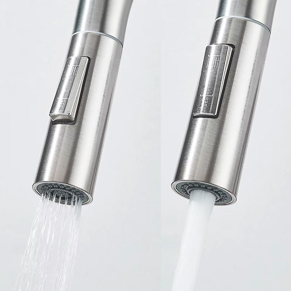 Rea Eco Fresh, drezová batéria s výtokom pre filter pitnej vody, brúsená oceľ, REA-B7563