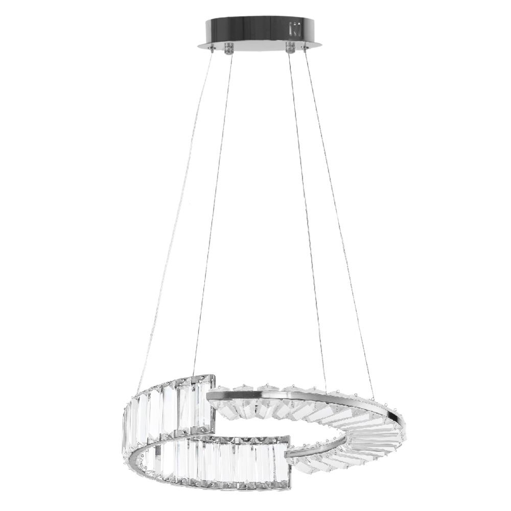 Toolight, LED stropné svietidlo APP1527-CP40, chrómová, OSW-06976