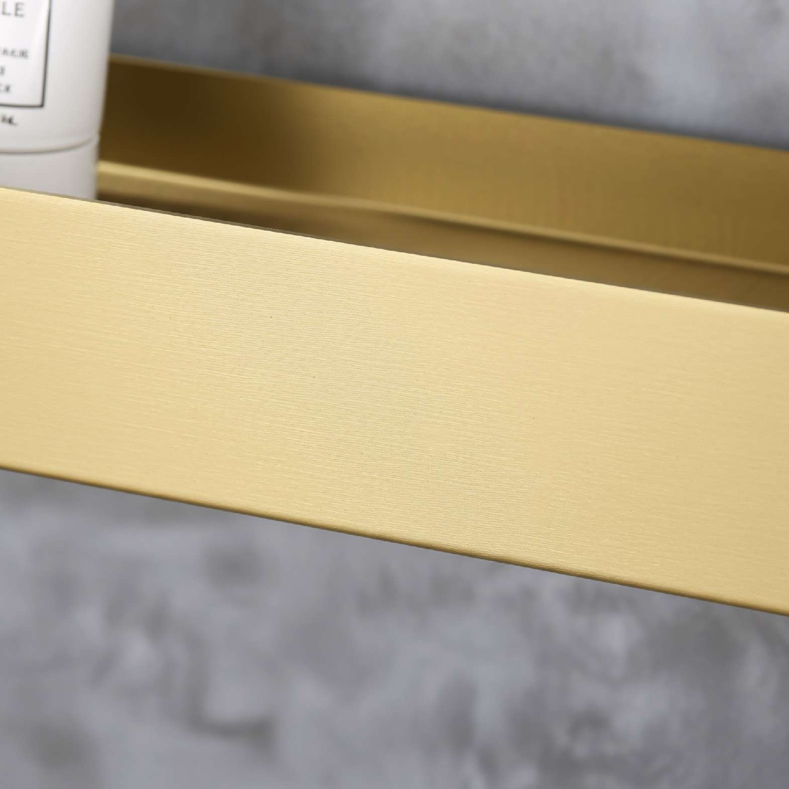Rea, Kúpeľňová polica SF03 60cm gold brush, REA-06009